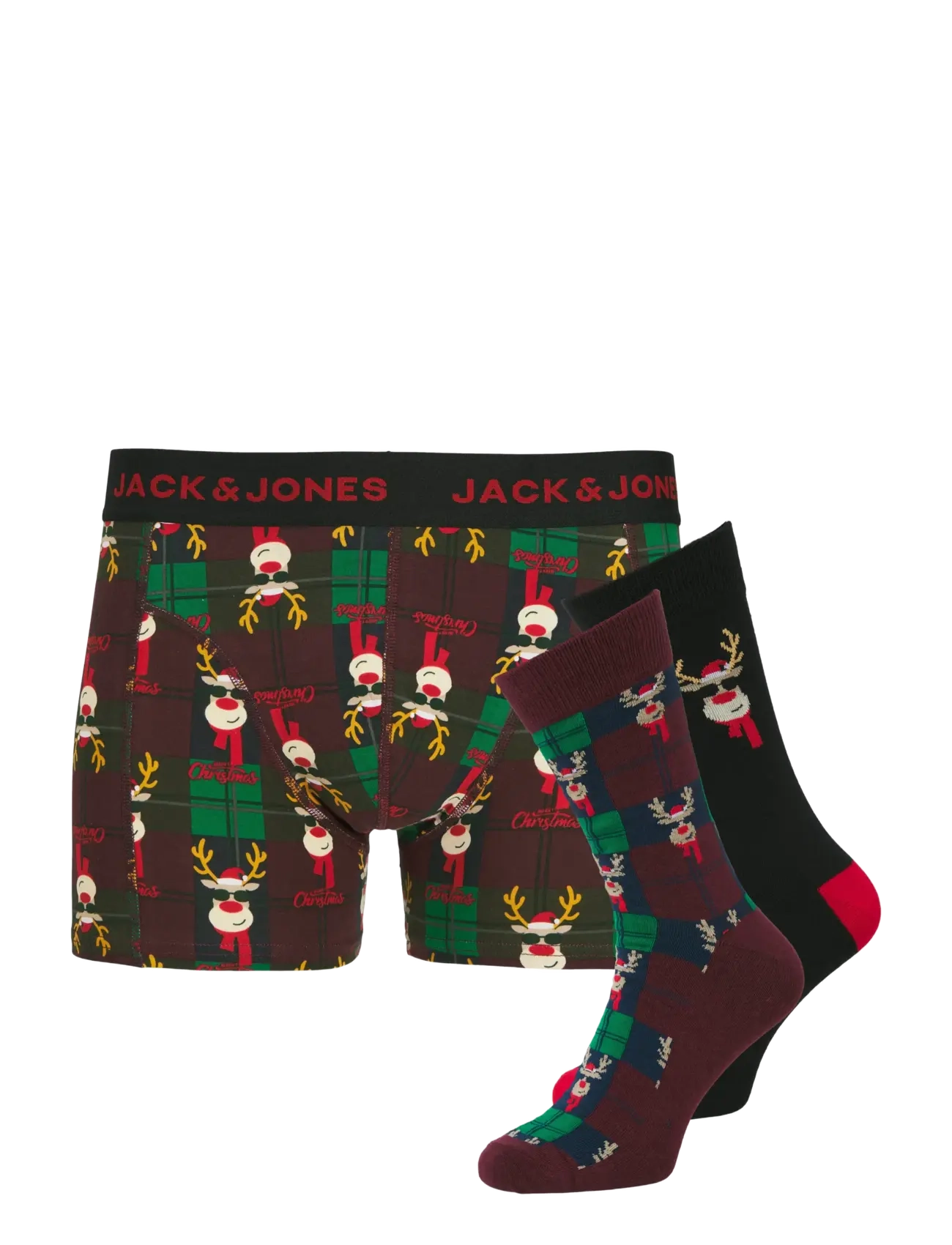 Jack & Jones Jacrudolph Giftbox Jnr, 164, Brown, Sokker > Almindelige Sokker, Herre