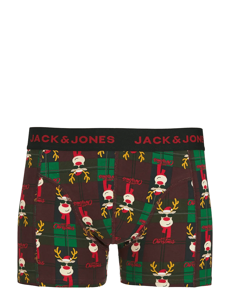 Jack & Jones - JACRUDOLPH GIFTBOX JNR - klasikinės kojinės - winetasting - 1