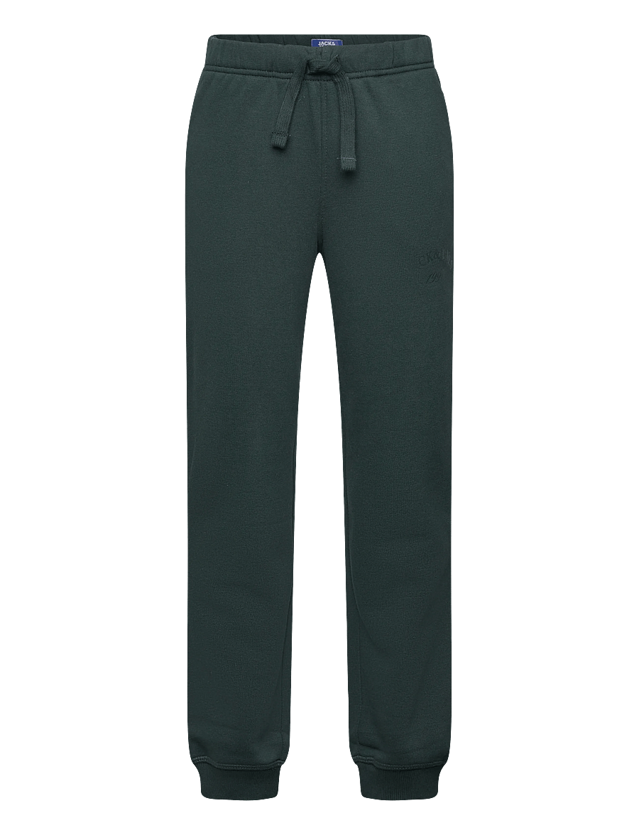 Jack & Jones - JPSTKANE BLEECKER SWEAT PANTS BF MNI - mjukisbyxor - forest river - 0