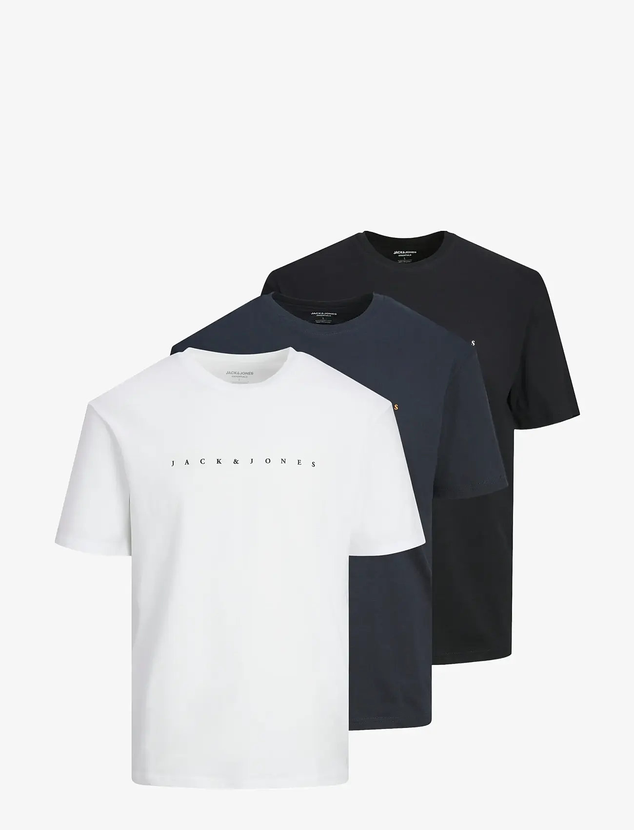 Jack & Jones - JJESTAR JJ TEE SS NOOS 3PK MP JNR - dark navy - 1