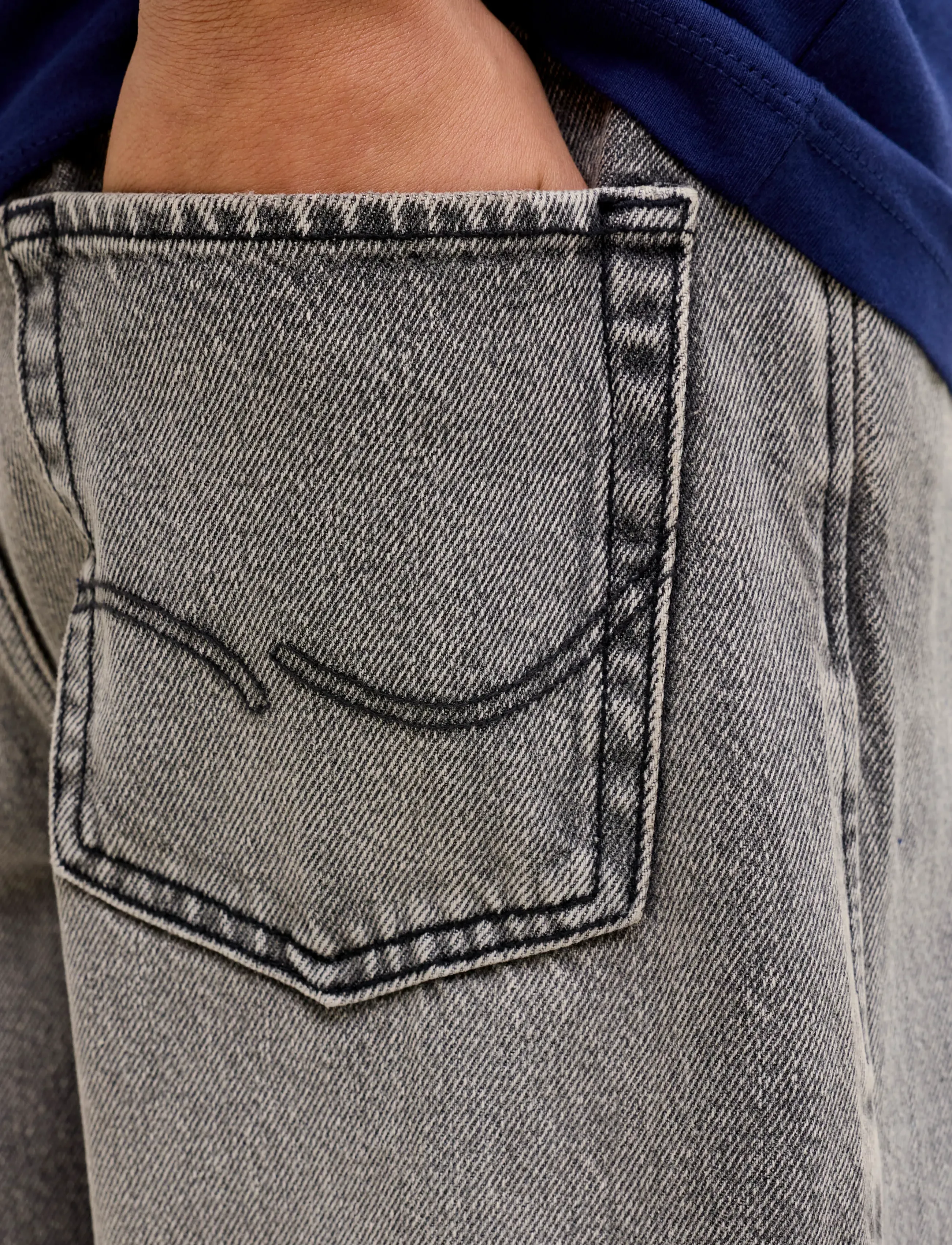 Jack & Jones - JJIALEX JJIORIGINAL SQ 336 BF JNR - black denim - 5