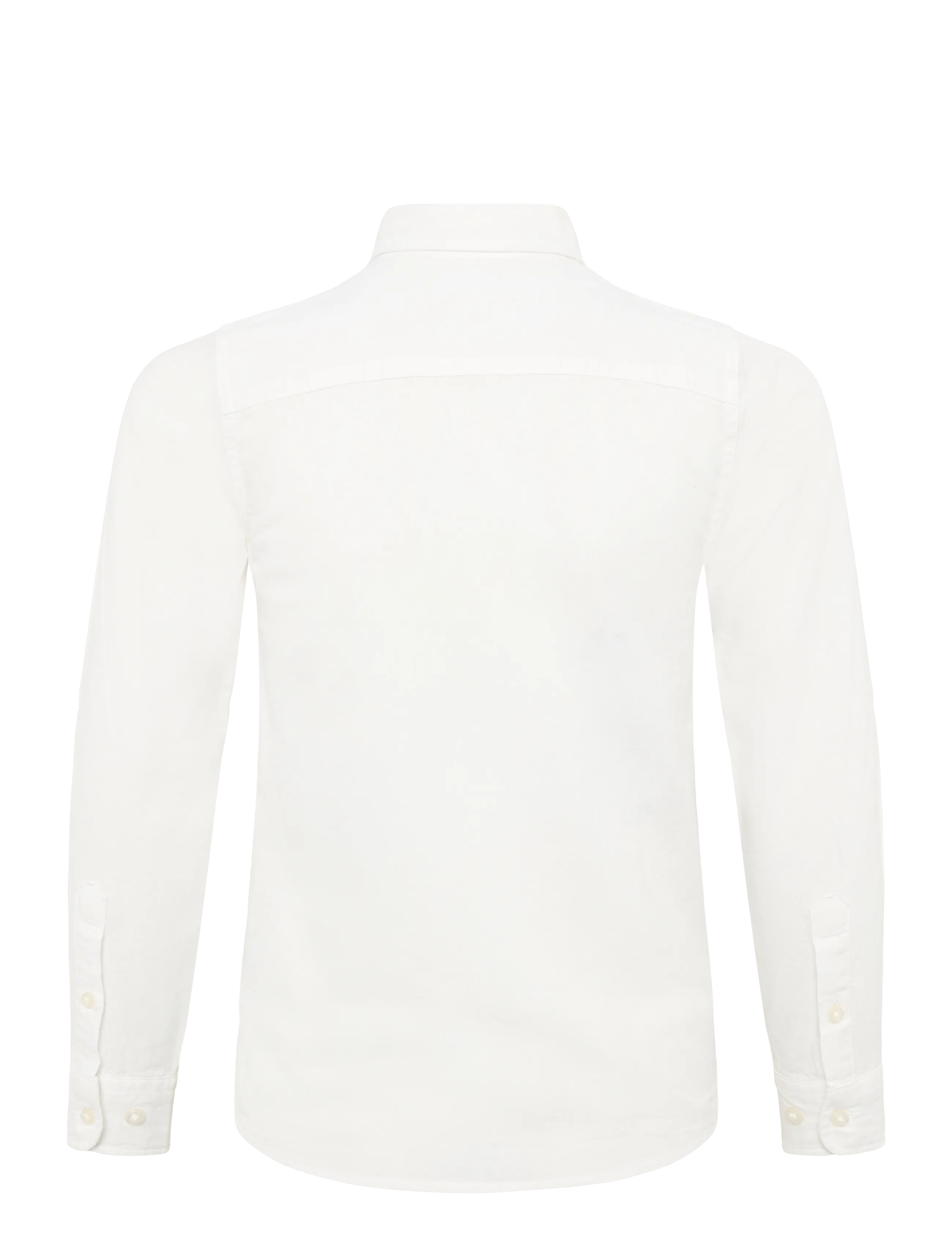 Jack & Jones - JJEBREEZE LINEN BLEND SHIRT L/S SN JNR - langærmede skjorter - white - 2
