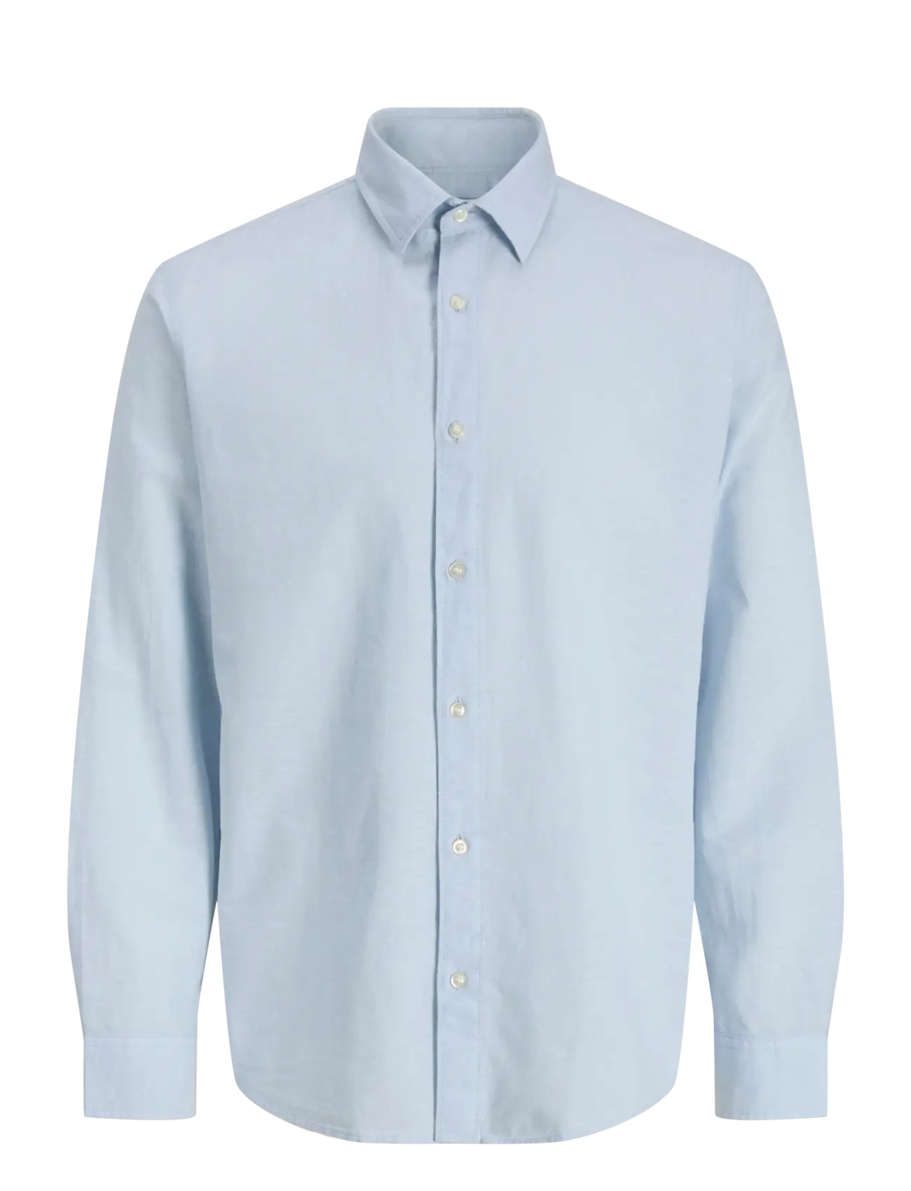 Jack & Jones JJEBREEZE LINEN BLEND SHIRT L/S SN MNI - Kleidung - CELESTIAL BLUE / blue