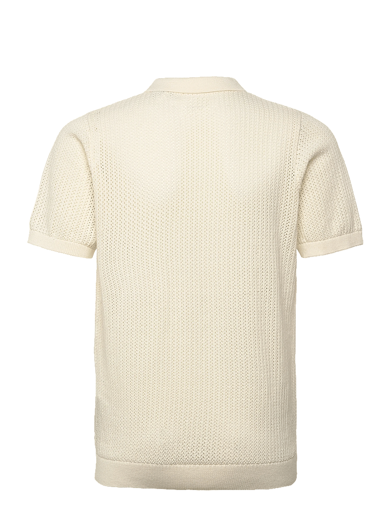 Jack & Jones - JJJESS KNIT POLO SS JNR - kortærmede poloer - sea salt - 1