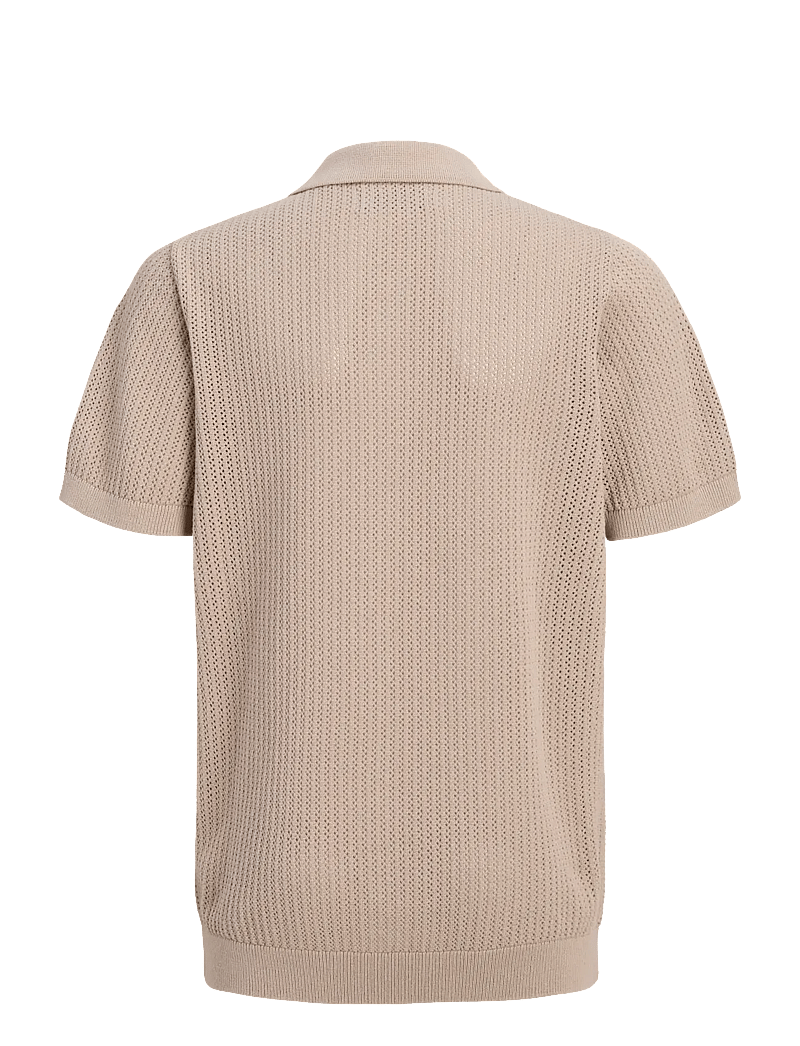 Jack & Jones - JJJESS KNIT POLO SS JNR - kurzärmelig - string - 2