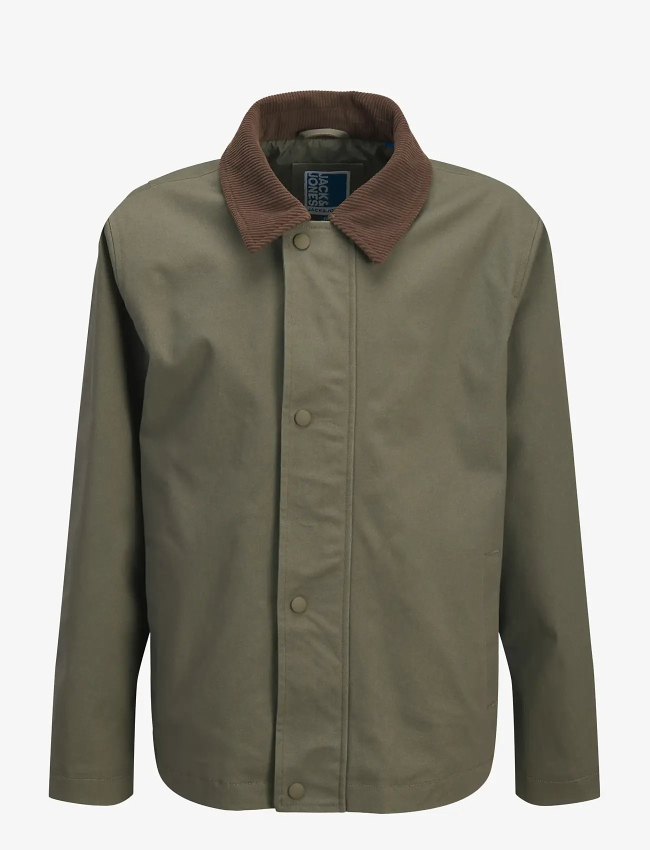 Jack & Jones - JJEGRAHAM WORKER JACKET LN JNR - lette jakker - dusty olive - 1