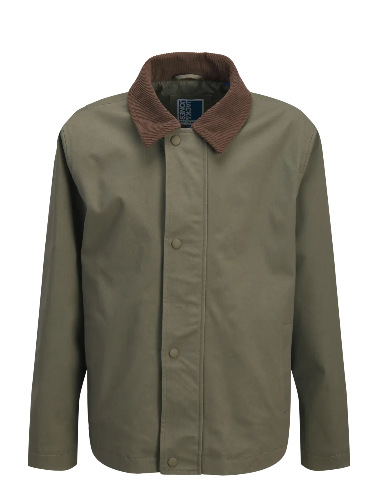Jack & Jones JJEGRAHAM WORKER JACKET LN JNR - Joped - DUSTY OLIVE / green
