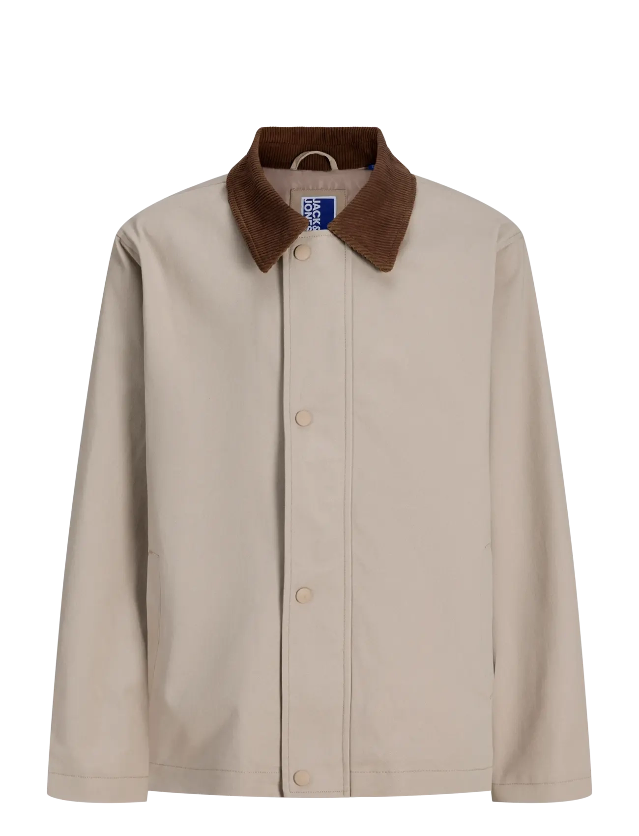 Jack & Jones JJEGRAHAM WORKER JACKET LN JNR - Nyheder - STRING / beige