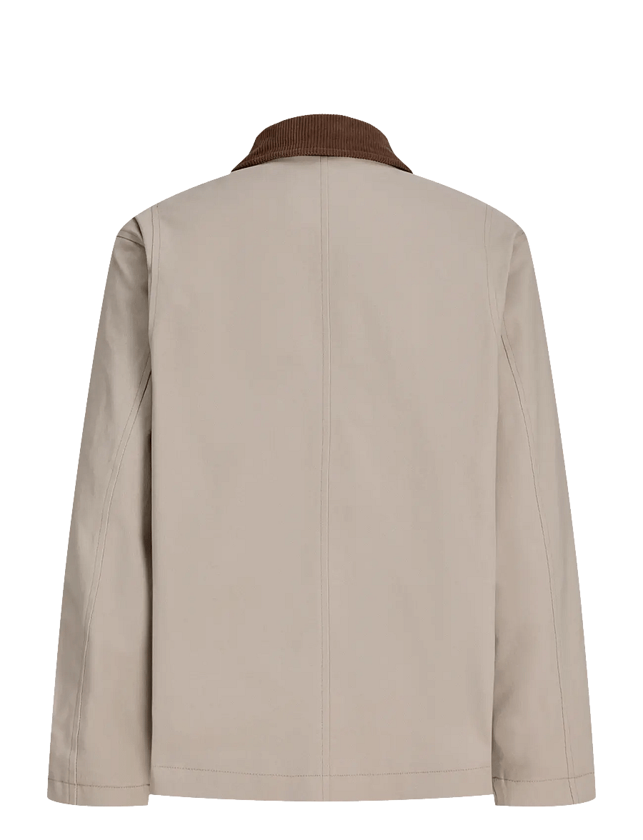 Jack & Jones - JJEGRAHAM WORKER JACKET LN JNR - leichte jacken - string - 2