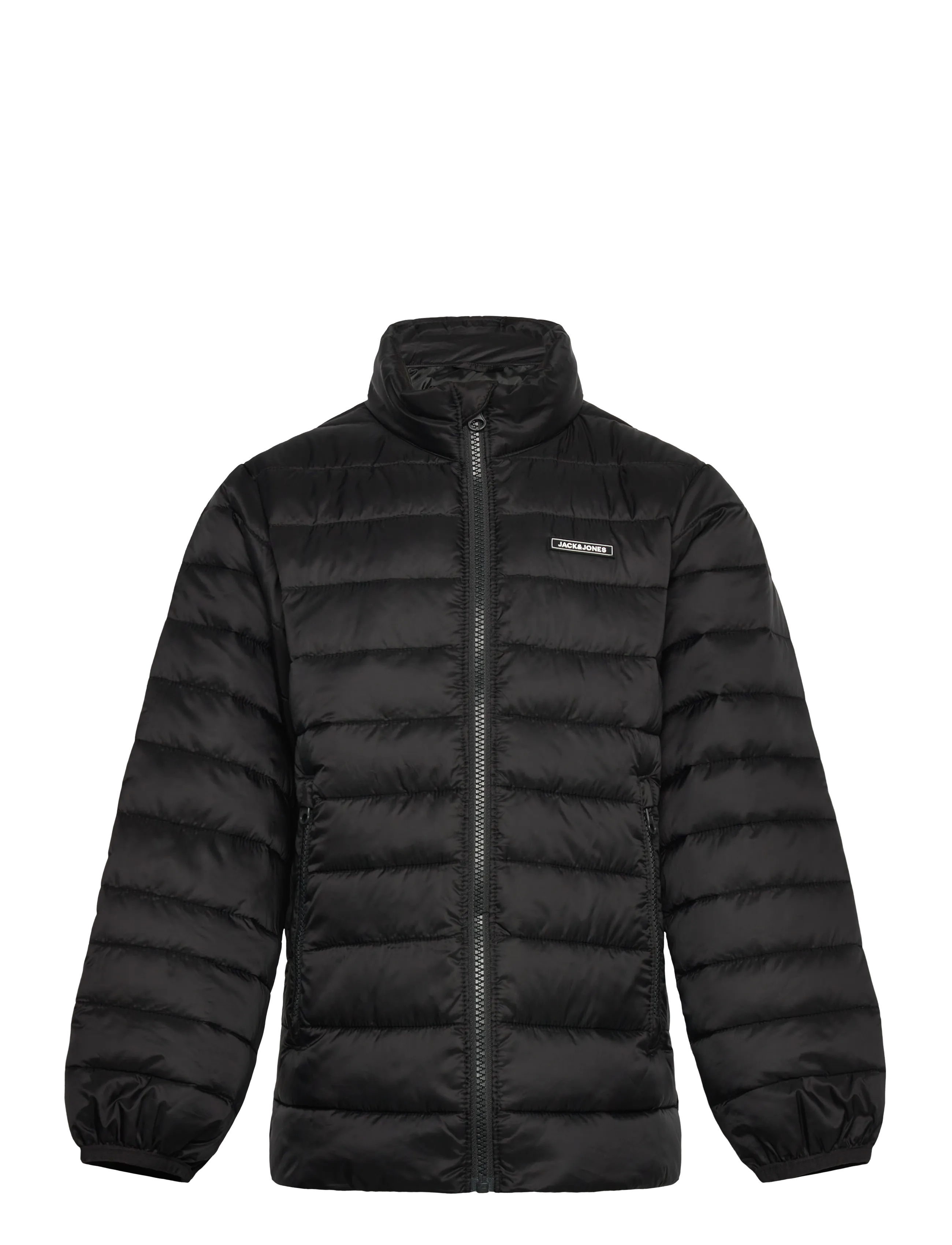 Jack & Jones JJLOUIS LIGHT PUFFER COLLAR JNR - Jack & Jones - BLACK / black