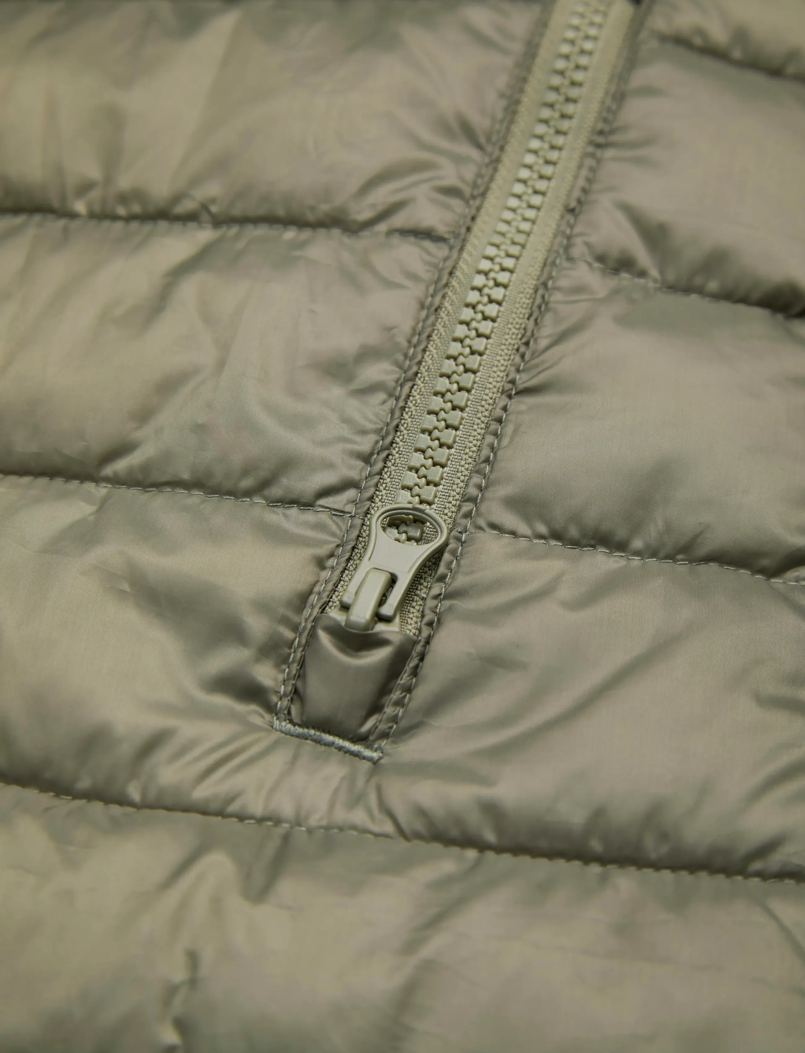 Jack & Jones - JJLOUIS LIGHT PUFFER COLLAR JNR - vinterjakker - vetiver - 2