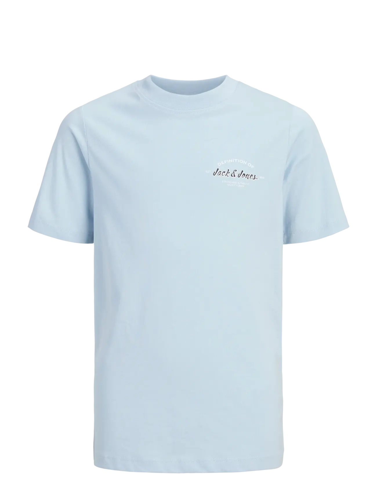 Jack & Jones JJBRANDON TEE SS CREW NECK JNR - Toppar & T-shirts - CELESTIAL BLUE / blue