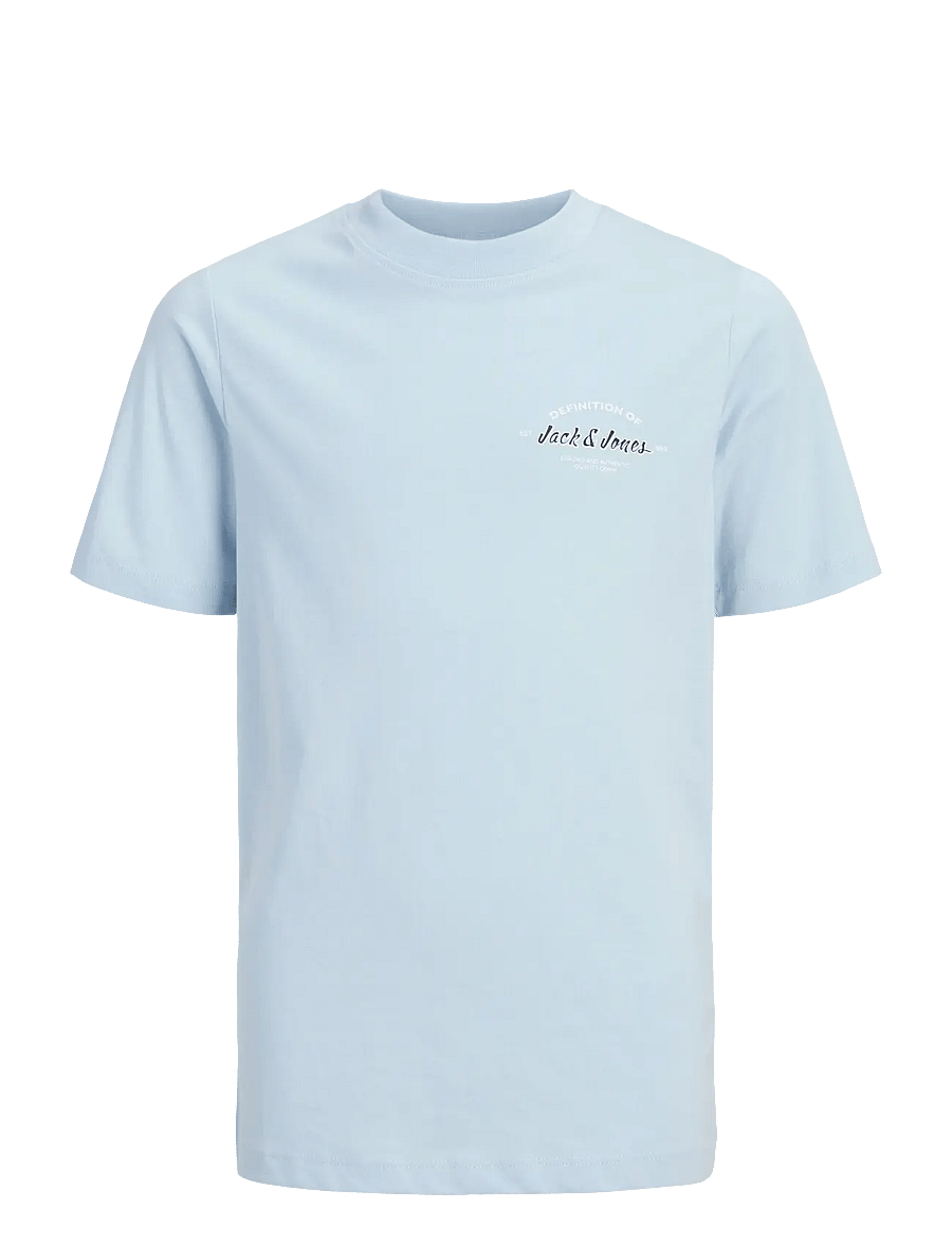 Jack & Jones - JJBRANDON TEE SS CREW NECK JNR - celestial blue - 1