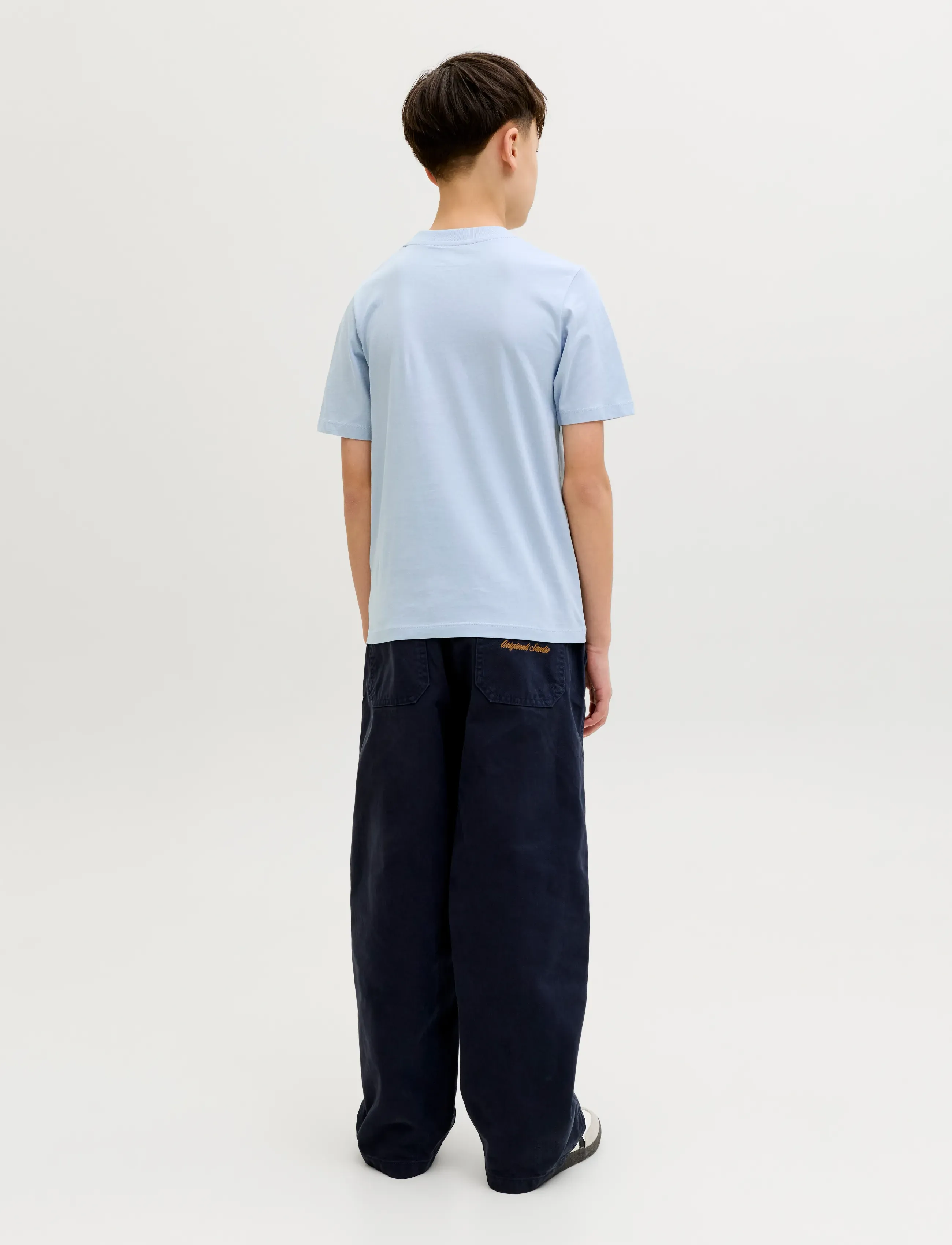 Jack & Jones - JJBRANDON TEE SS CREW NECK JNR - celestial blue - 3