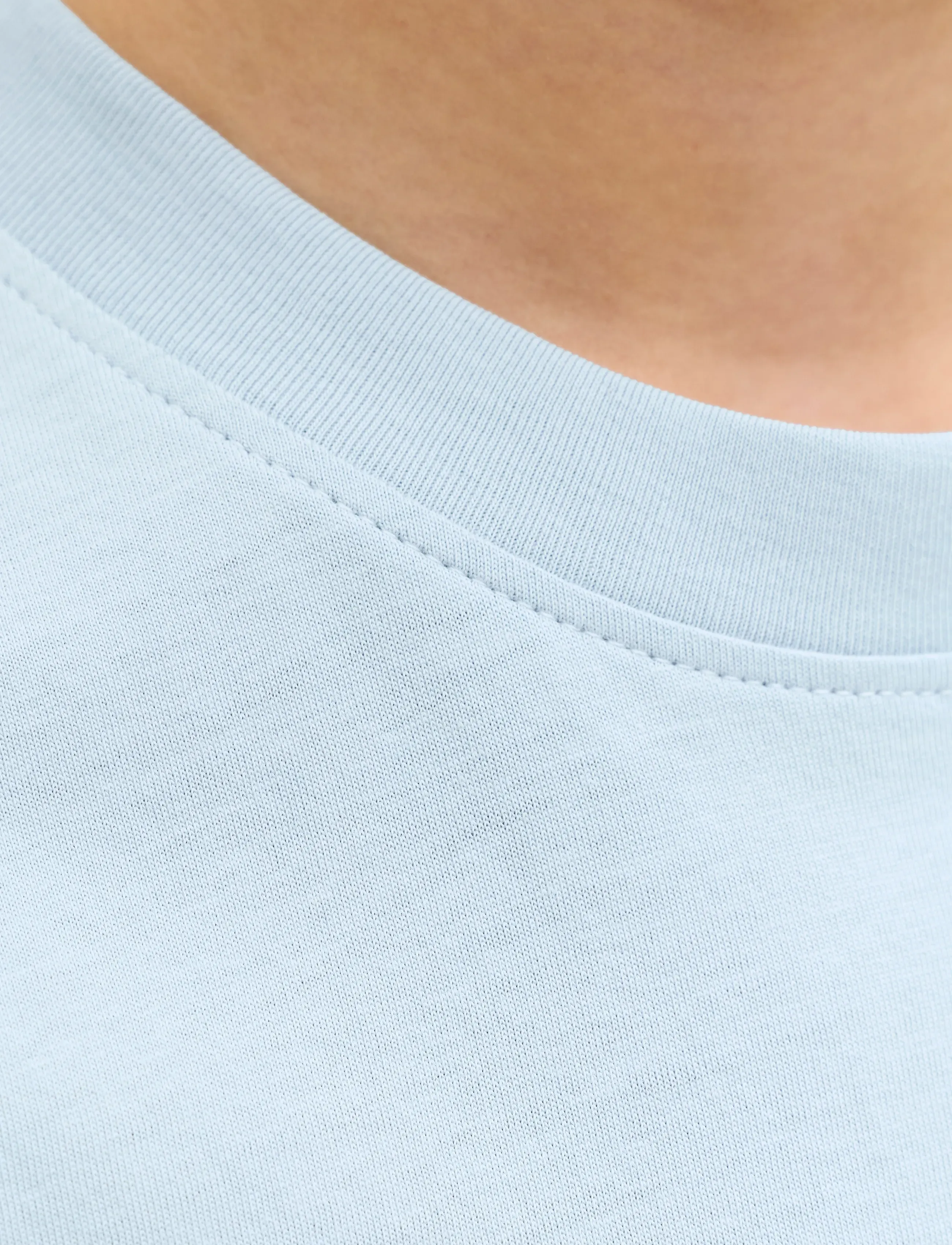 Jack & Jones - JJBRANDON TEE SS CREW NECK JNR - celestial blue - 5