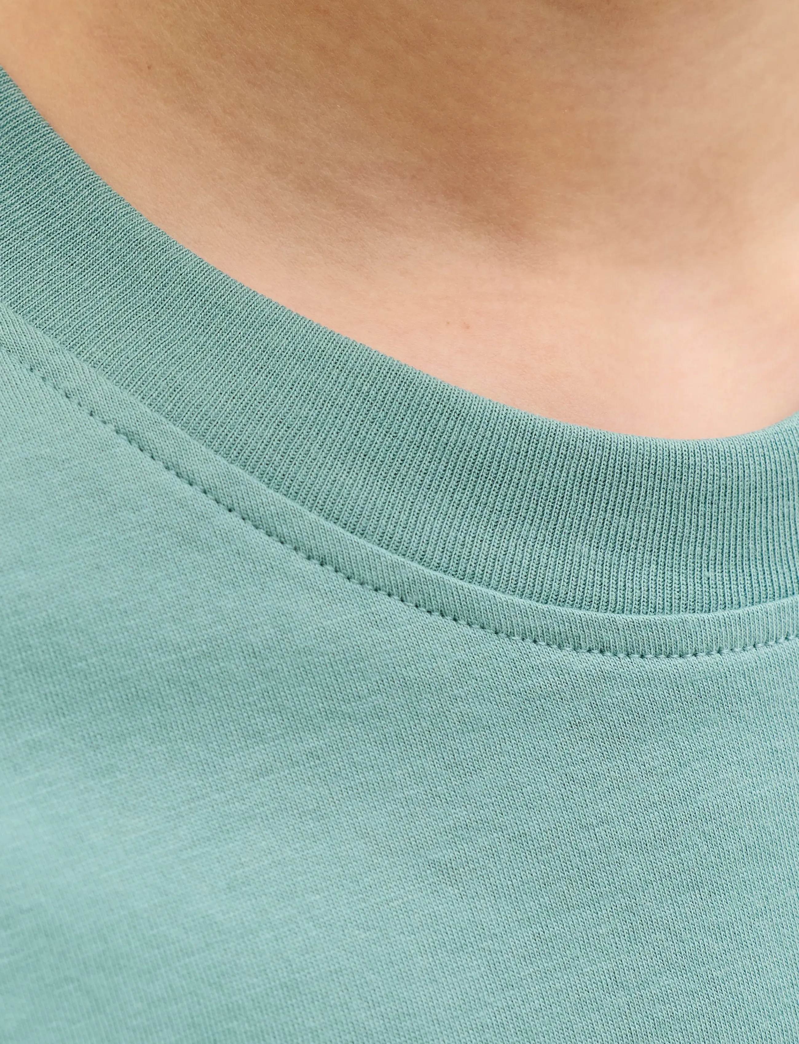 Jack & Jones - JJBRANDON TEE SS CREW NECK JNR - kortärmade t-shirts - mineral blue - 5