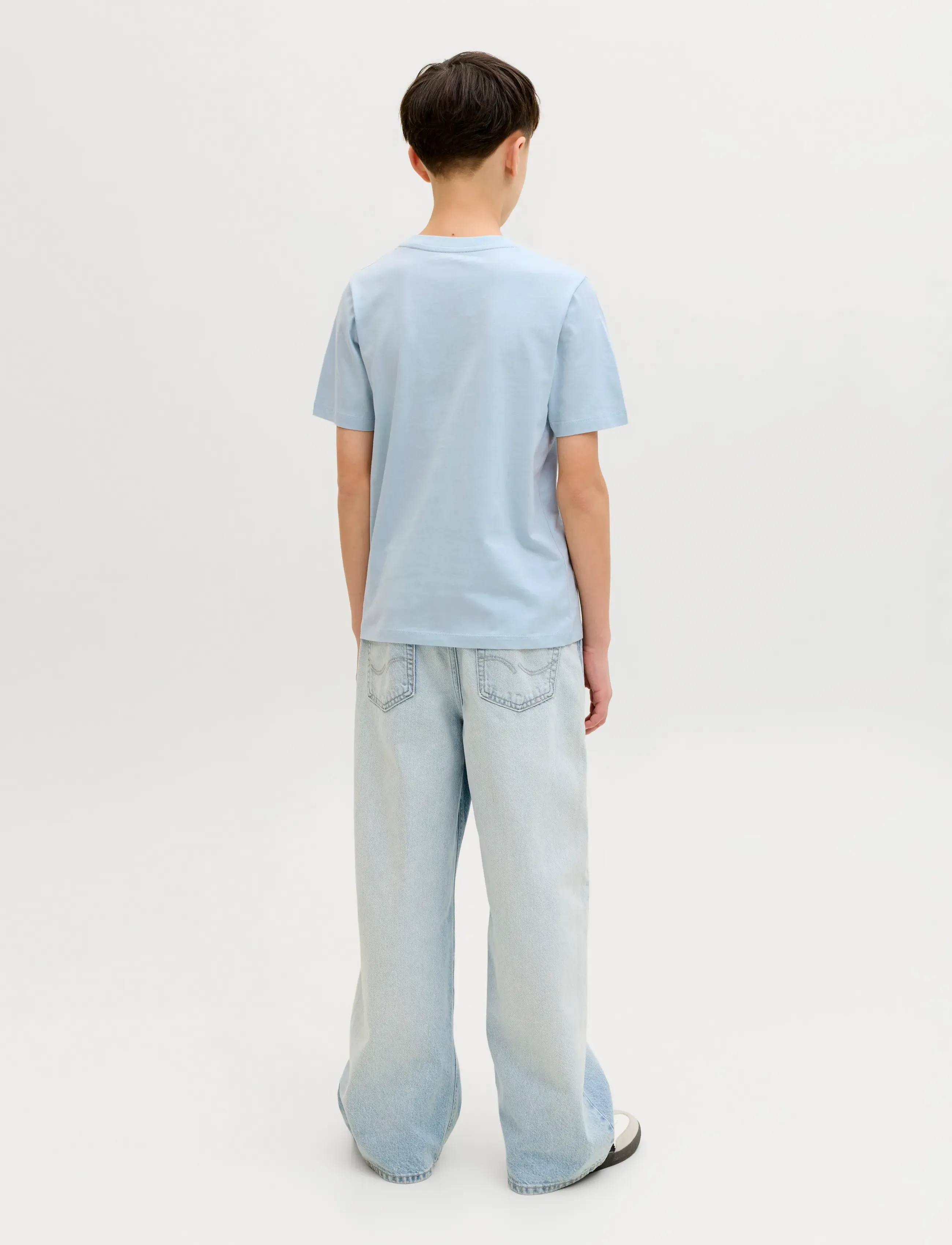 Jack & Jones - JJGRAYSON TEE SS CREW NECK JNR - celestial blue - 3