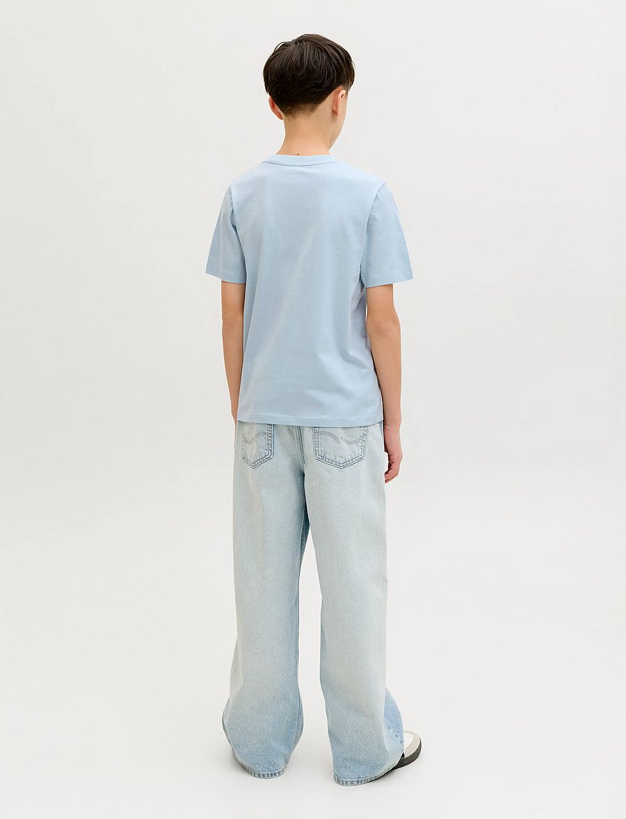 Jack & Jones - JJGRAYSON TEE SS CREW NECK JNR - celestial blue - 3