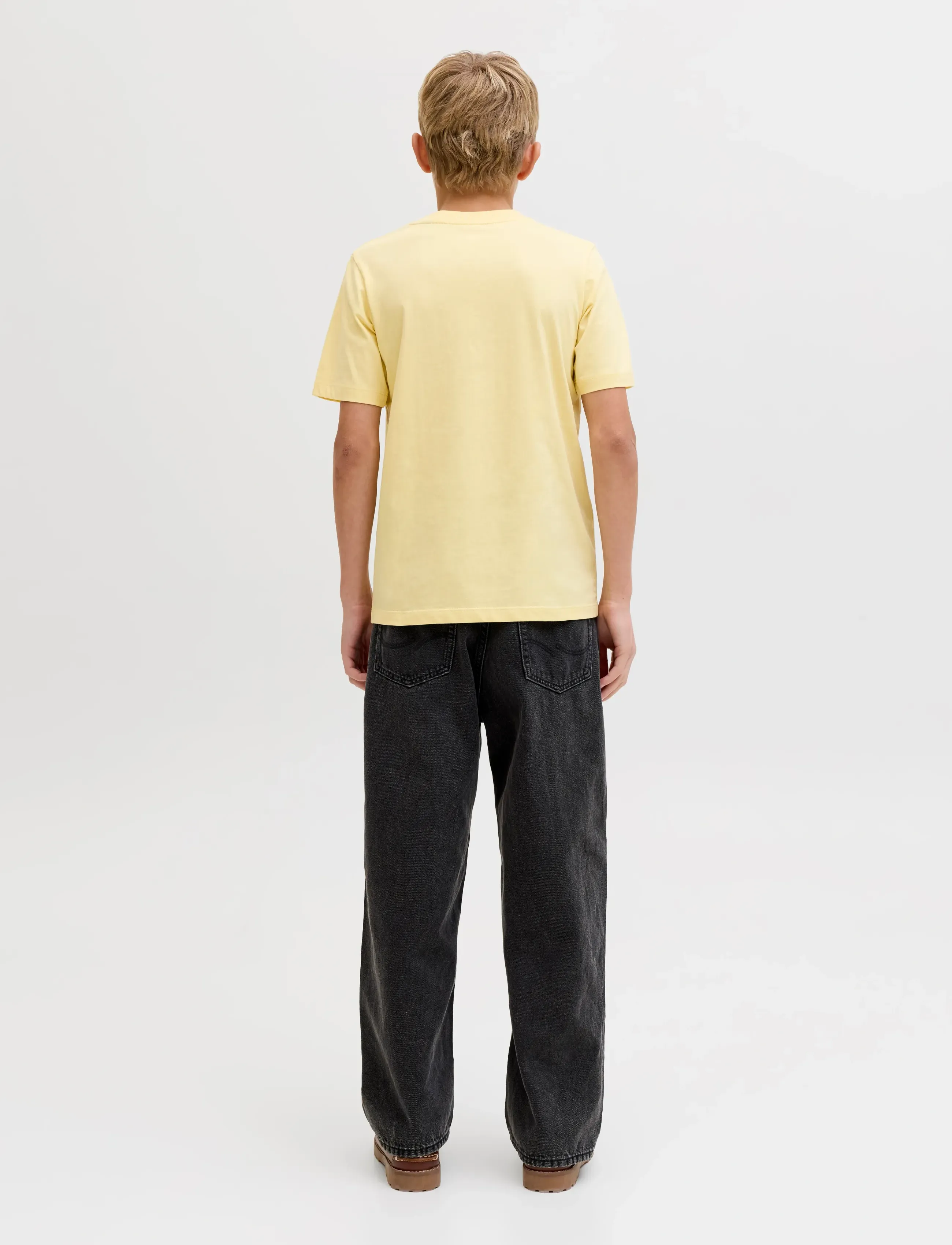 Jack & Jones - JJGRAYSON TEE SS CREW NECK JNR - sunlight - 2