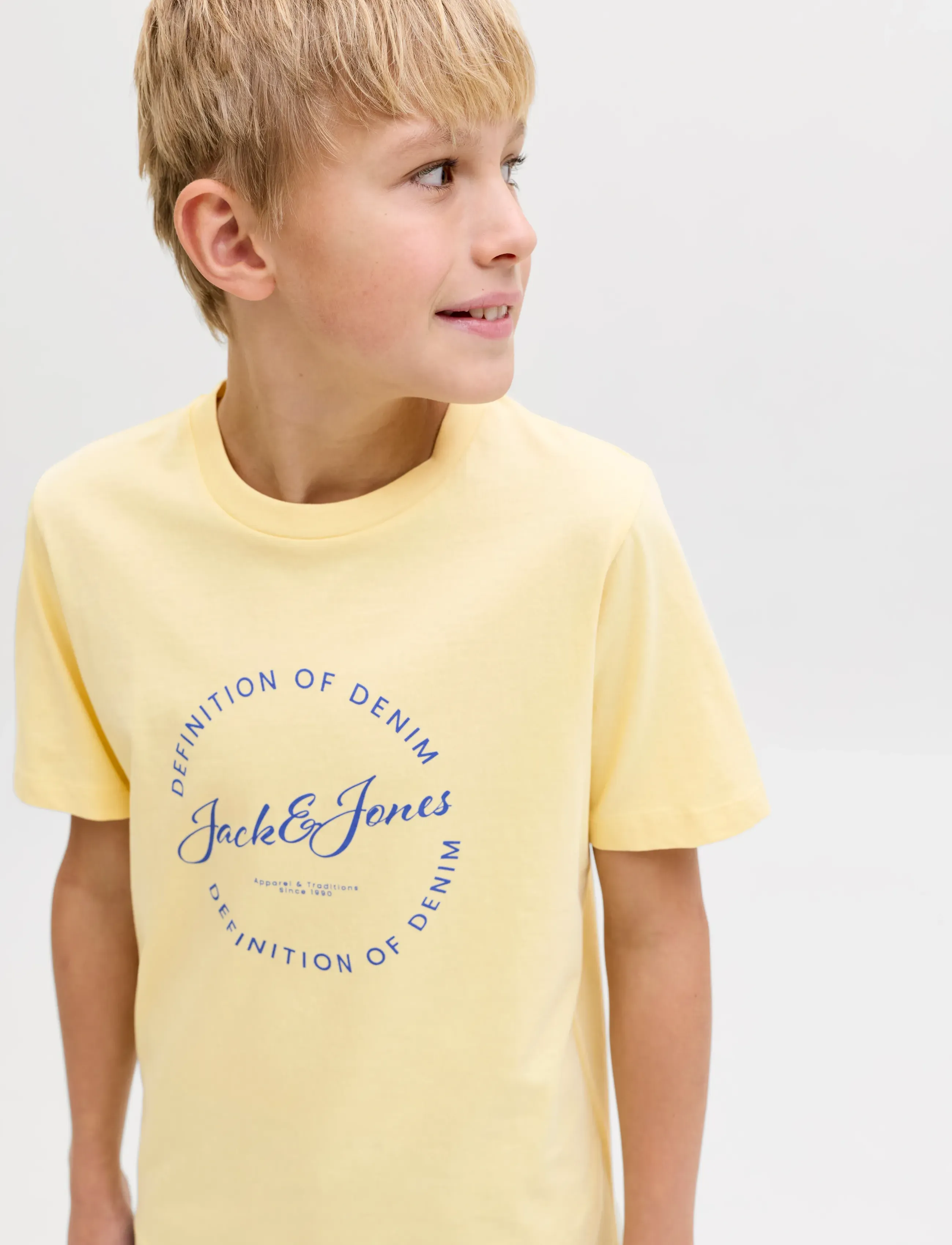 Jack & Jones - JJGRAYSON TEE SS CREW NECK JNR - sunlight - 4