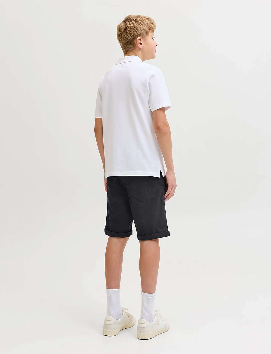 Jack & Jones - JPSTRICK DYLAN ORIGINAL SHORTS JNR - lühikesed chino-püksid - black - 3