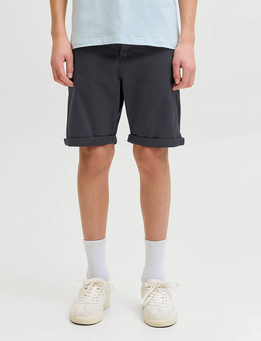 Jack & Jones - JPSTRICK DYLAN ORIGINAL SHORTS JNR - lühikesed chino-püksid - dark navy - 0