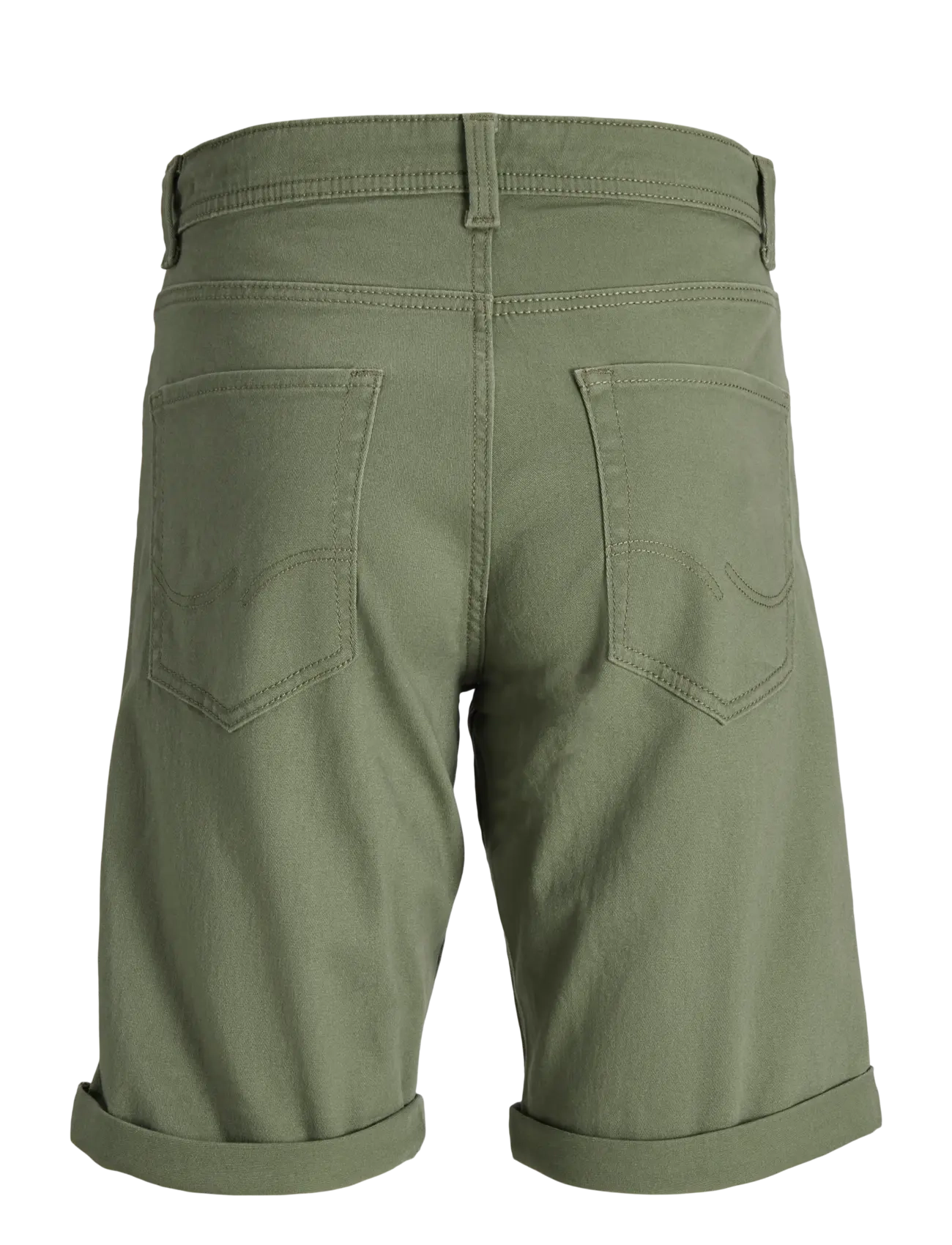 Jack & Jones - JPSTRICK DYLAN ORIGINAL SHORTS JNR - chino shorts - deep lichen green - 2