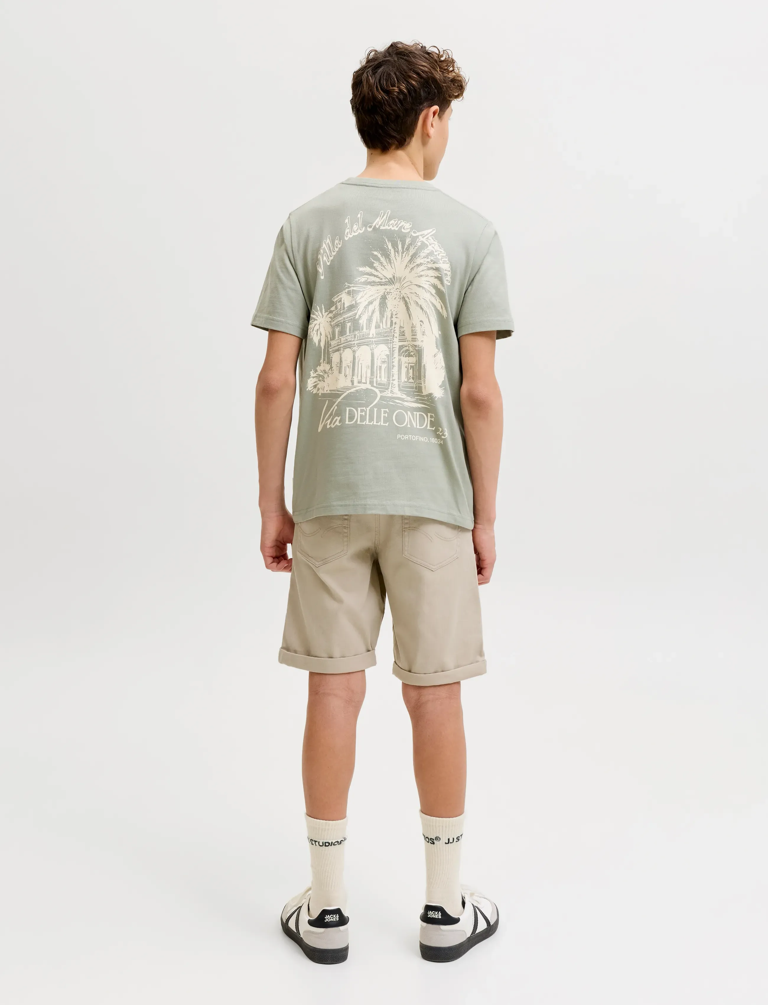 Jack & Jones - JPSTRICK DYLAN ORIGINAL SHORTS JNR - short chino - string - 3