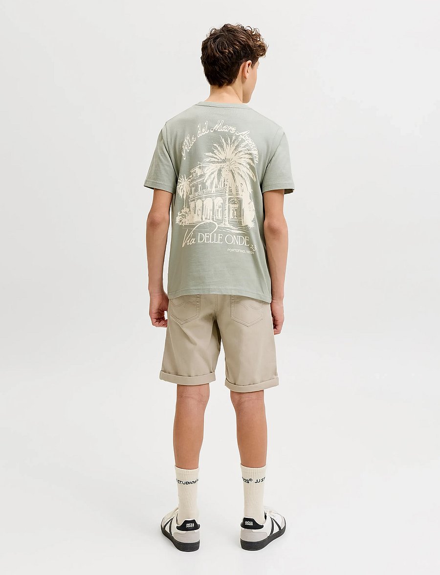 Jack & Jones - JPSTRICK DYLAN ORIGINAL SHORTS JNR - chino-shorts - string - 3