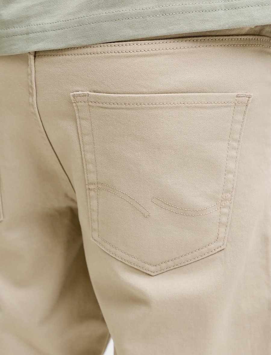 Jack & Jones - JPSTRICK DYLAN ORIGINAL SHORTS JNR - chino-shorts - string - 5