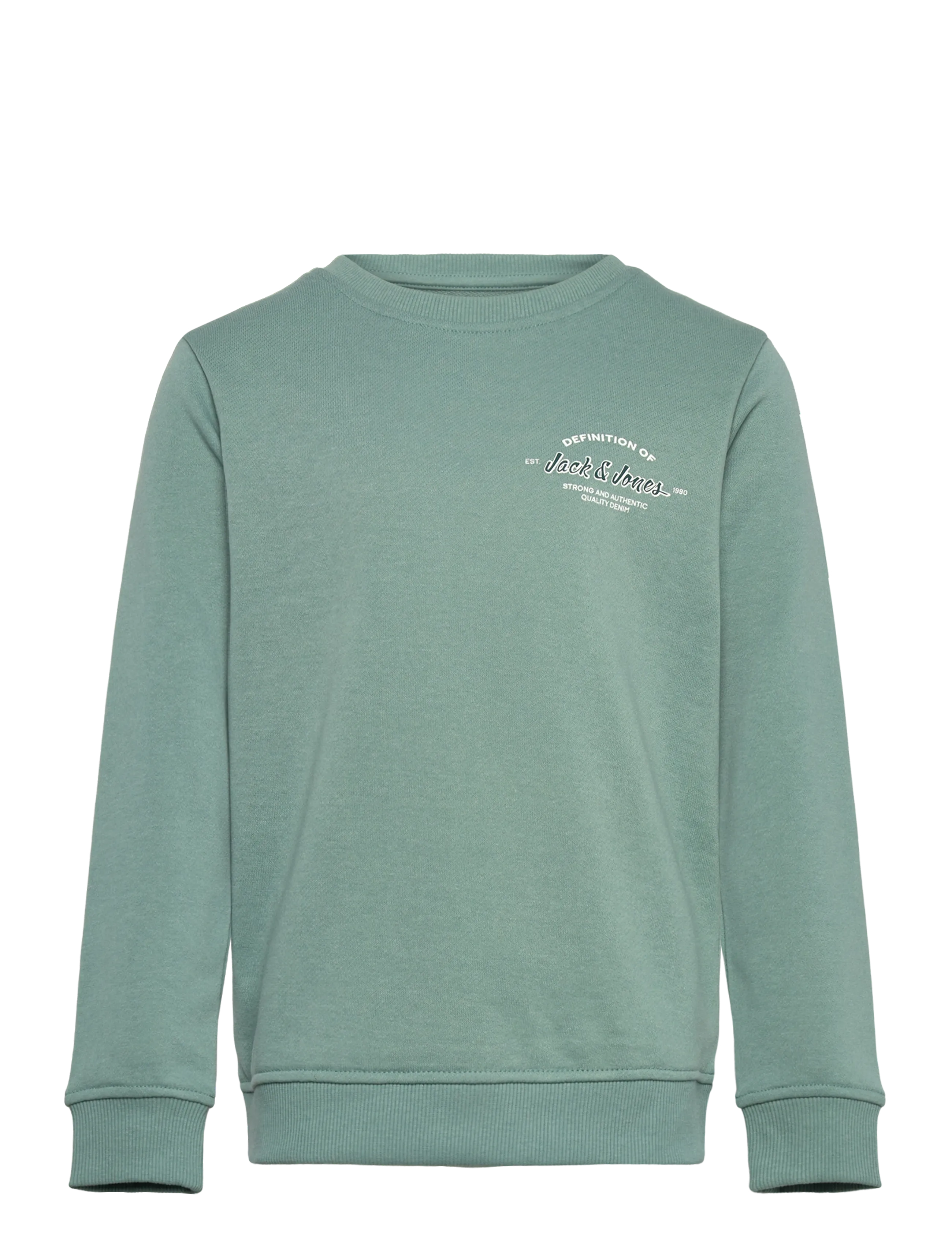 Jack & Jones JJBRANDON SWEAT CREW NECK JNR - Popular brands - MINERAL BLUE / blue