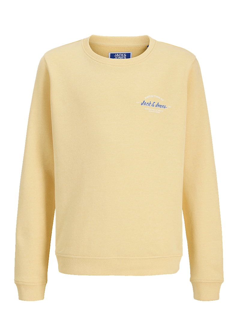 Jack & Jones - JJBRANDON SWEAT CREW NECK JNR - sweatshirts - sunlight - 0