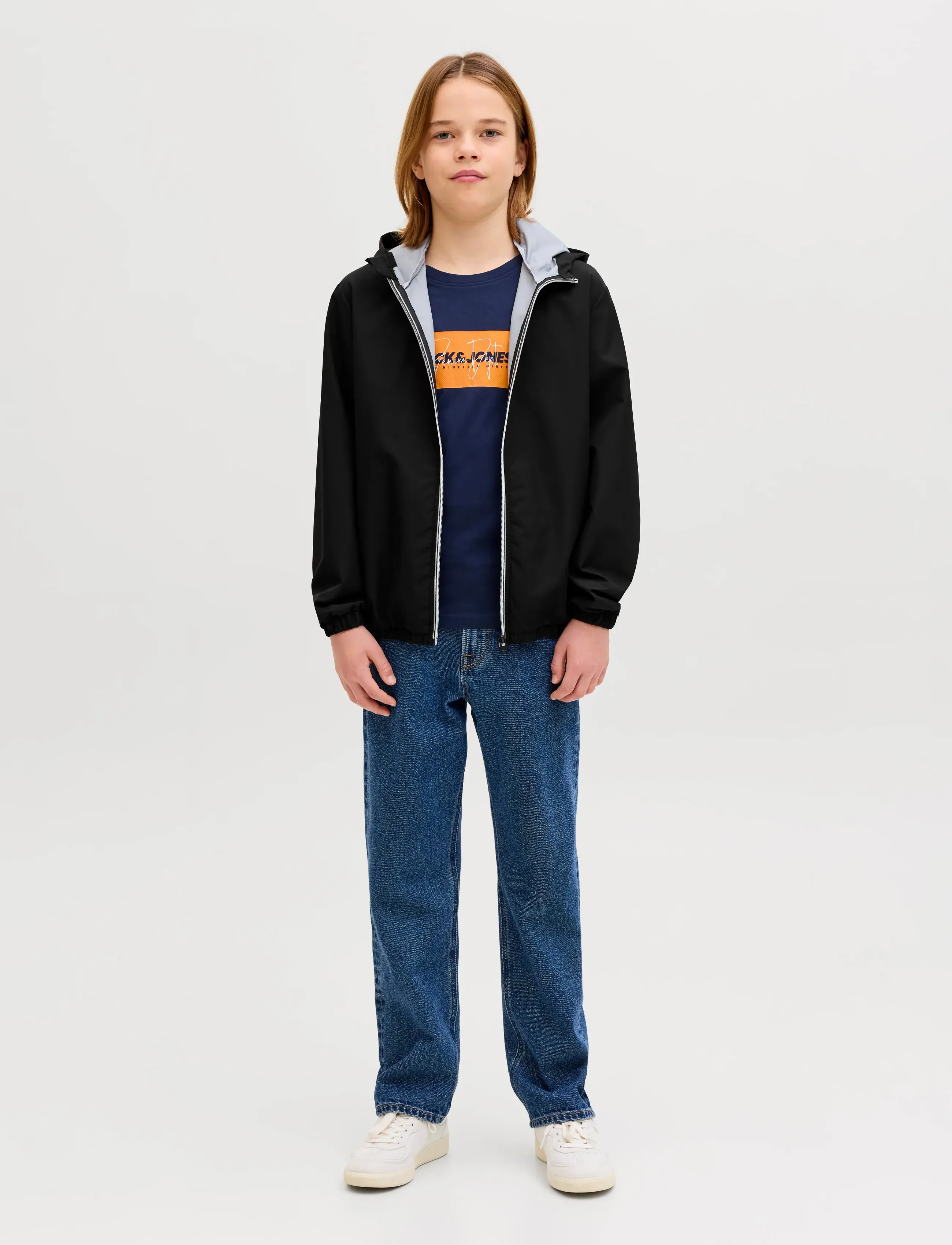 Jack & Jones - JJJAKE LIGHT JACKET JNR - sommerschnäppchen - black - 4