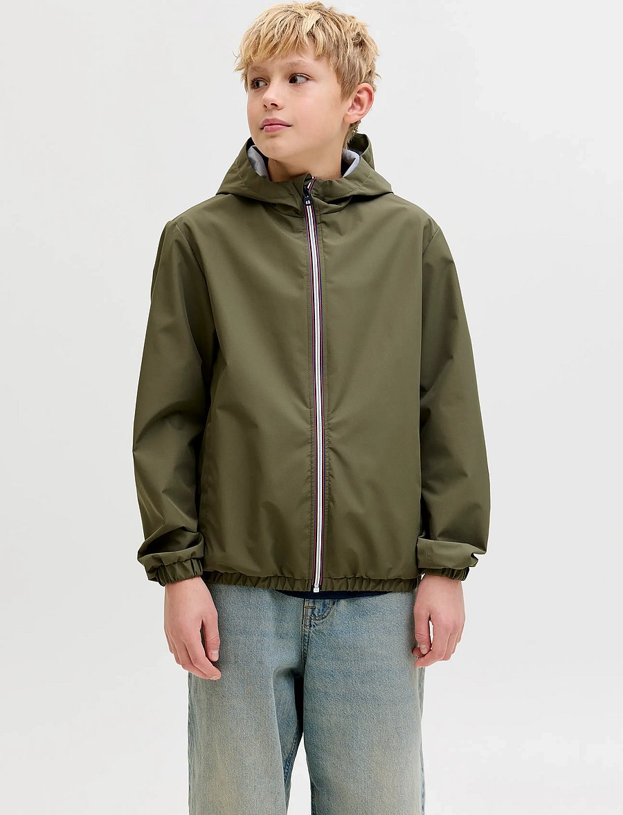 Jack & Jones - JJJAKE LIGHT JACKET JNR - lette jakker - dusty olive - 0