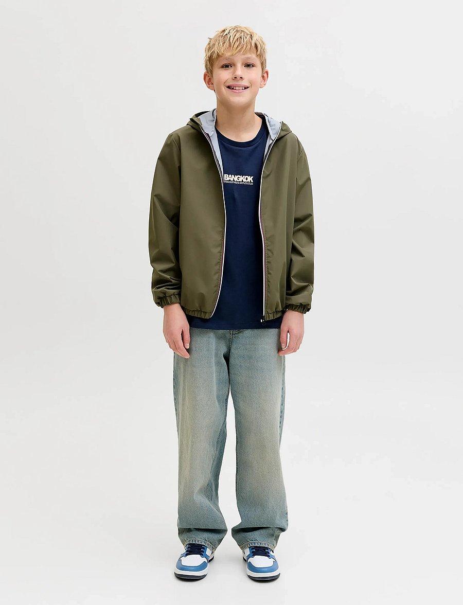 Jack & Jones - JJJAKE LIGHT JACKET JNR - lette jakker - dusty olive - 4