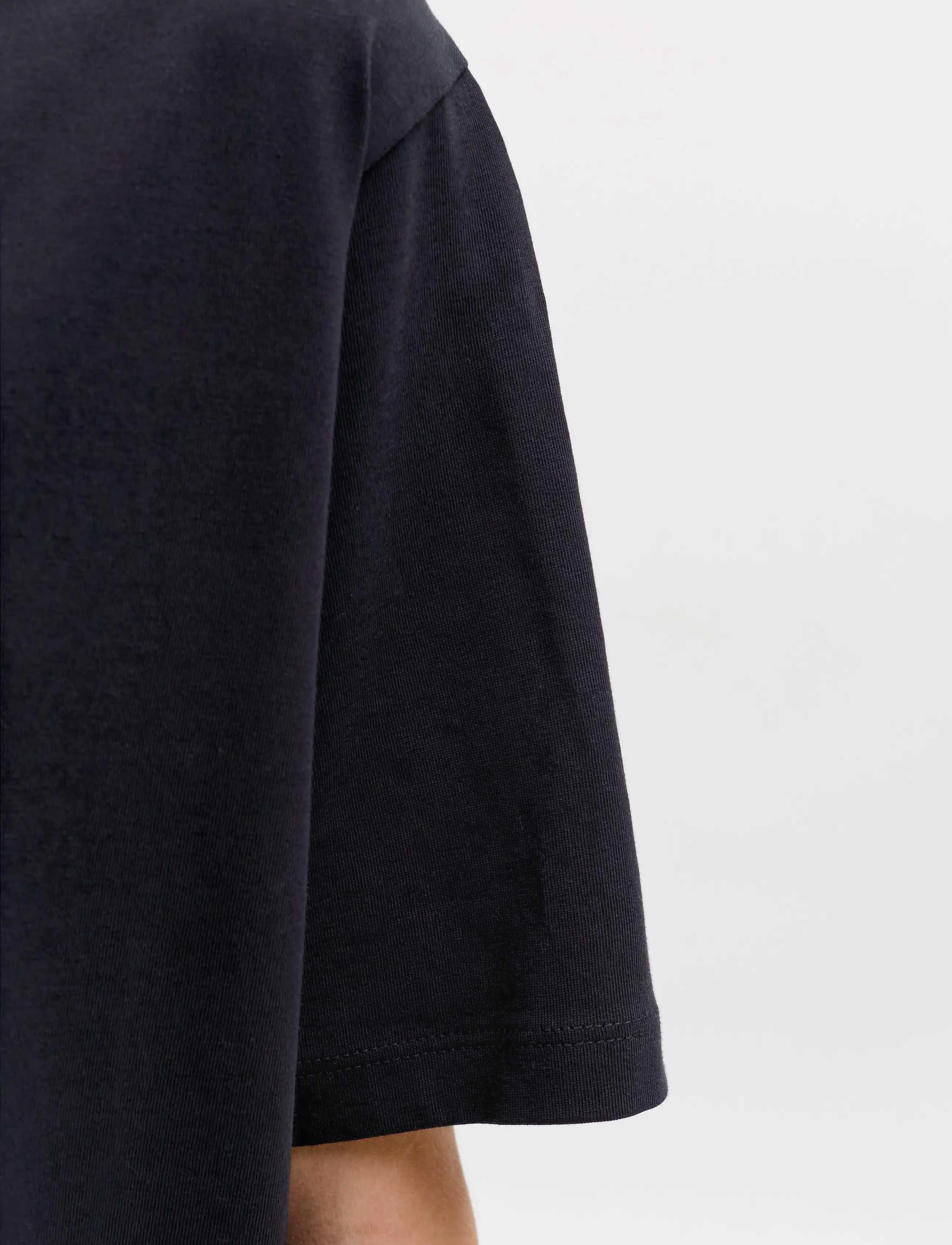 Jack & Jones - JJEJEFF LOGO TEE SS SN JNR - kurzärmelige - black - 5