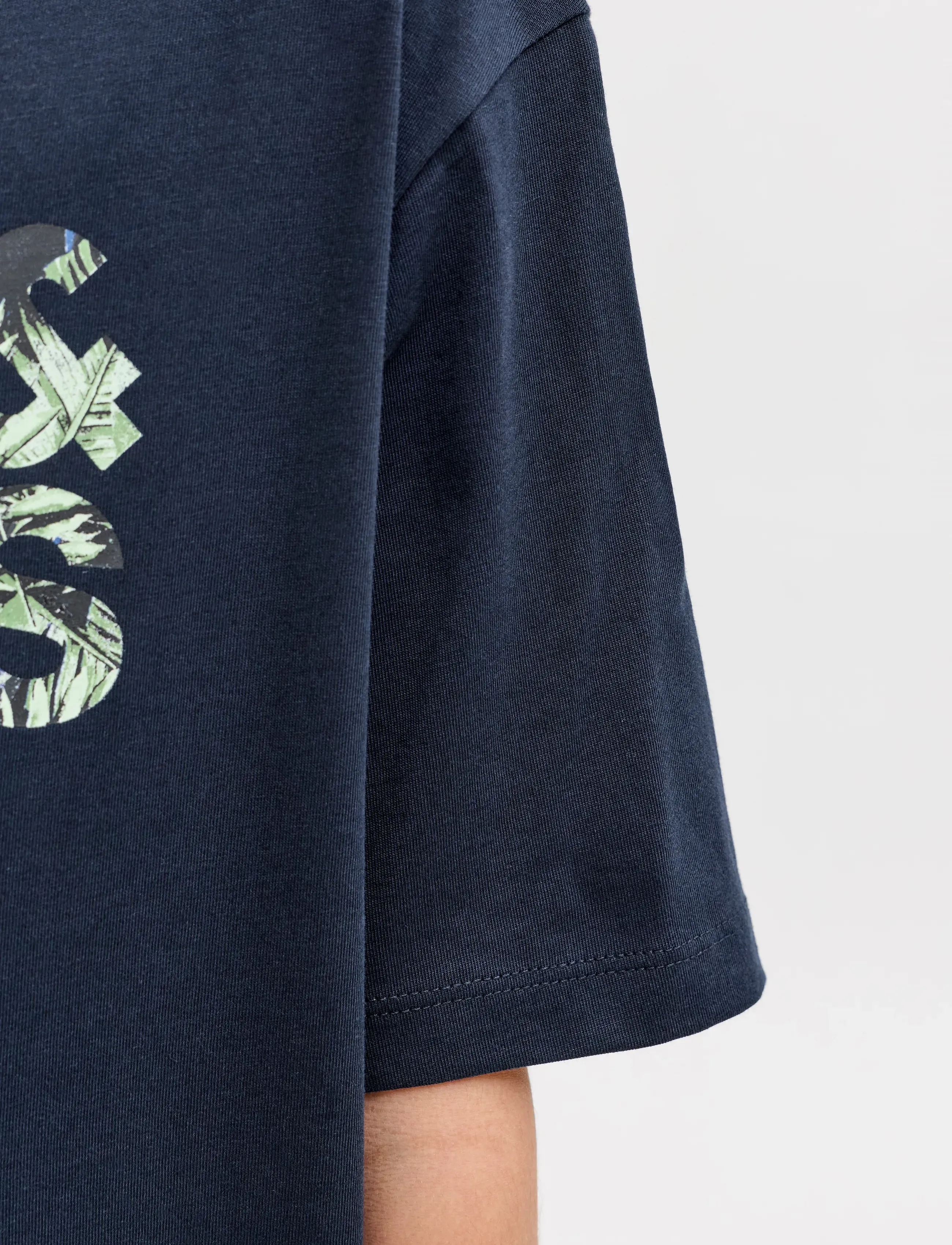 Jack & Jones - JJEJEFF LOGO TEE SS SN JNR - kurzärmelige - sky captain - 5
