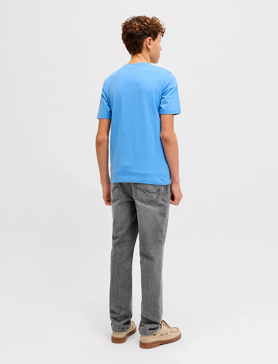 Jack & Jones - JJICLARK JJORIGINAL AKM 011 JNR - regular jeans - grey denim - 3