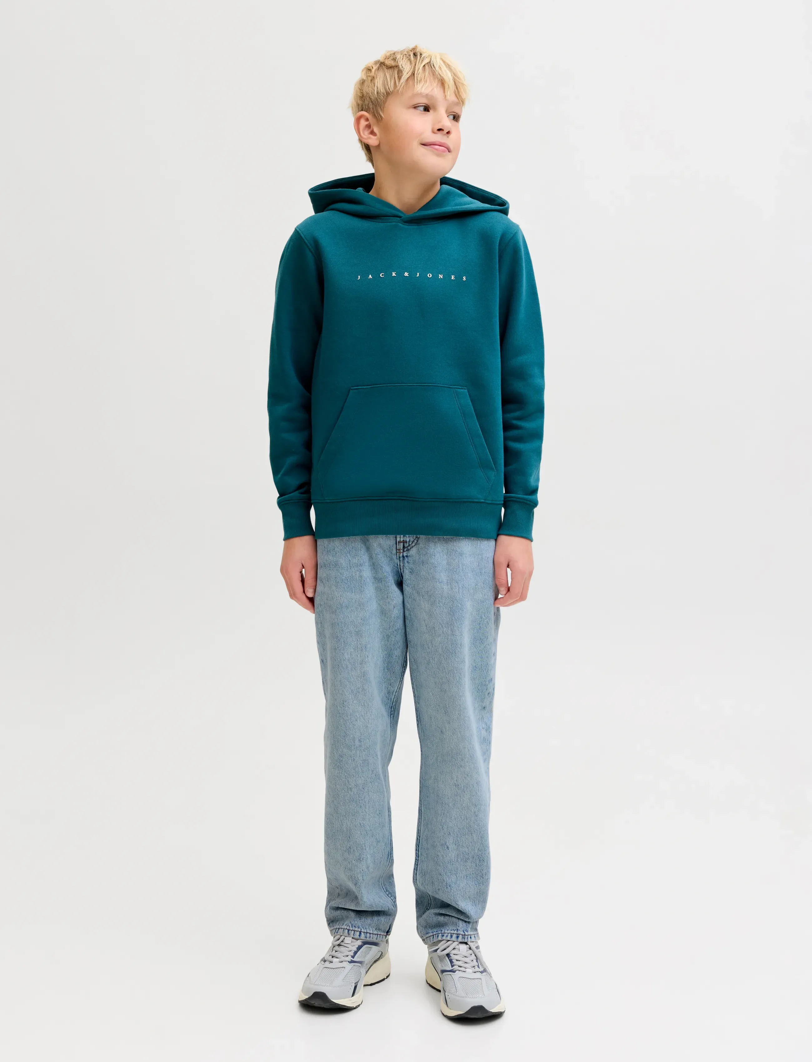 Jack & Jones - JJICHRIS JJORIGINAL AKM 932 SN JNR - regular jeans - blue denim - 4