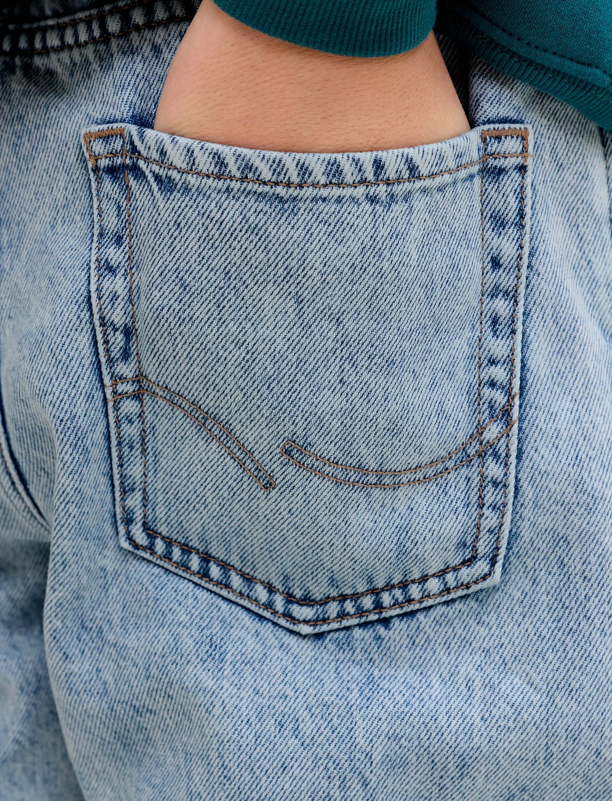 Jack & Jones - JJICHRIS JJORIGINAL AKM 932 SN JNR - regular jeans - blue denim - 5