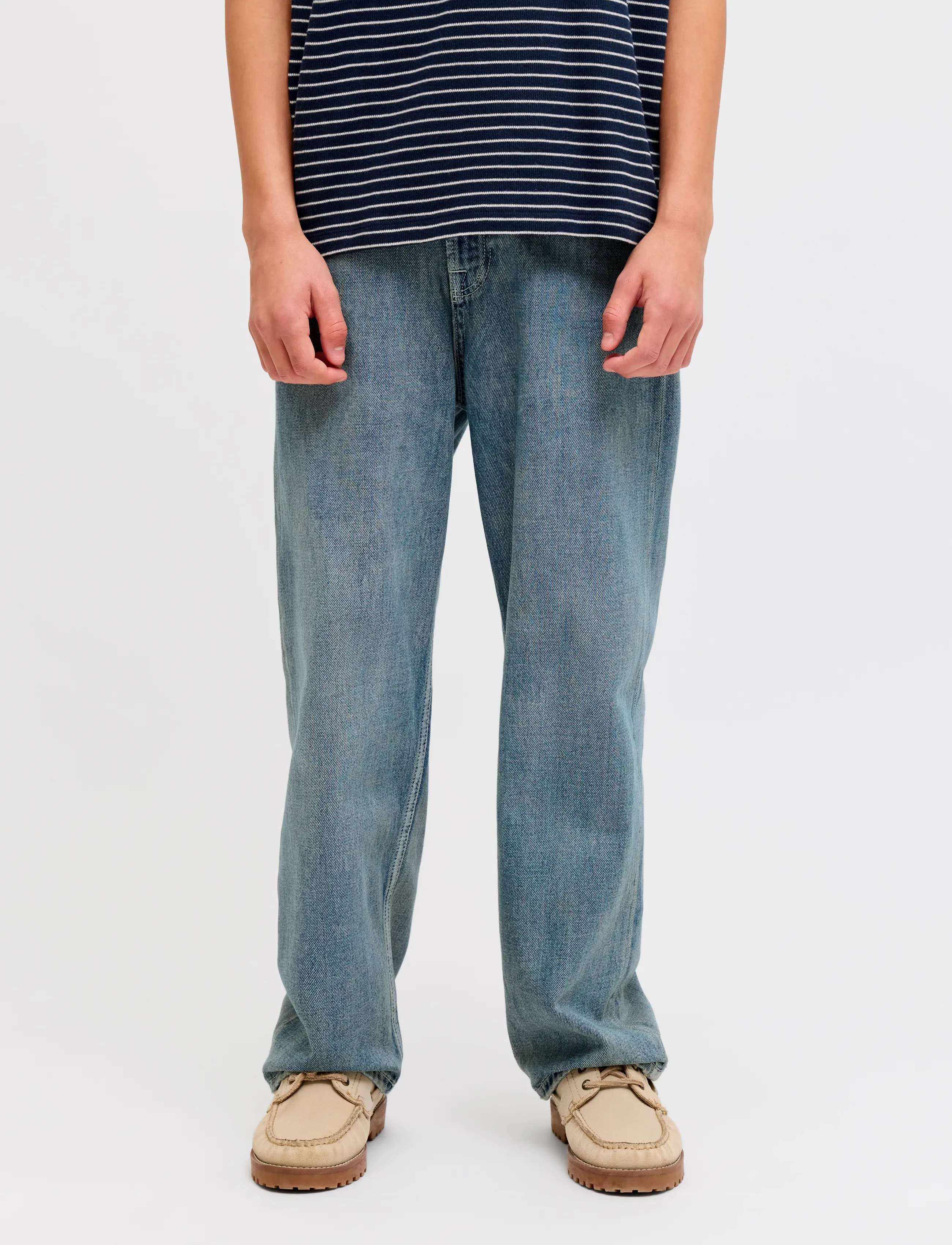 Jack & Jones JJIALEX JJORIGINAL AKM 308 SN JNR - Hosen - BLUE DENIM / blue