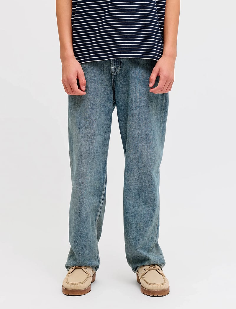 Jack & Jones - JJIALEX JJORIGINAL AKM 308 SN JNR - loose jeans - blue denim - 0