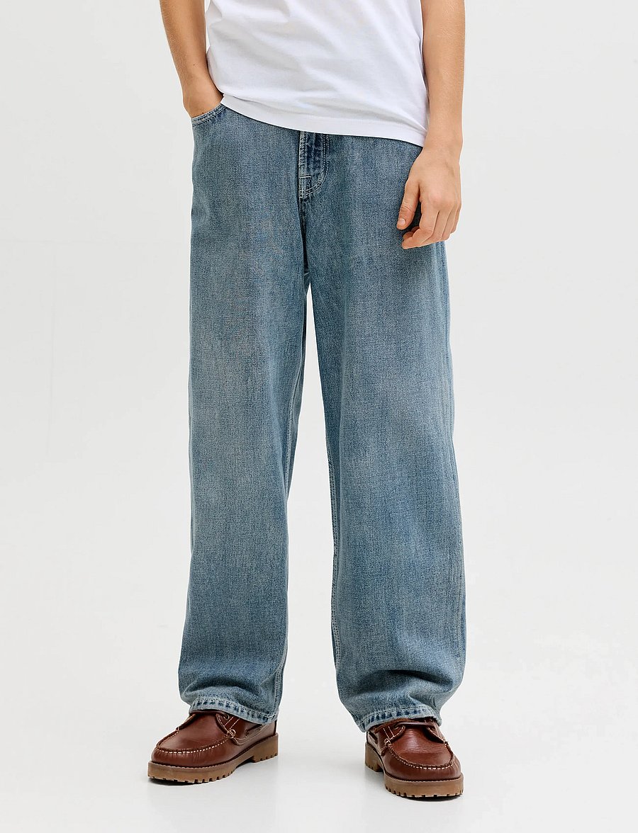 Jack & Jones - JJIALEX JJORIGINAL AKM 308 SN JNR - loose jeans - blue denim - 0