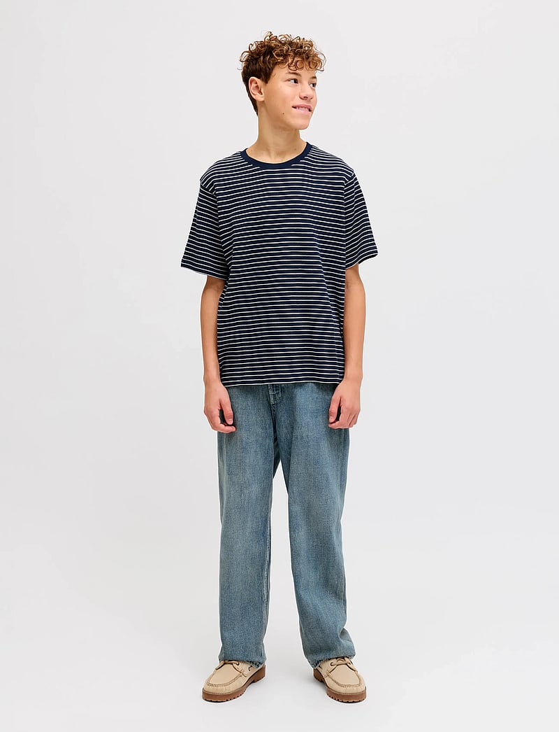 Jack & Jones - JJIALEX JJORIGINAL AKM 308 SN JNR - loose jeans - blue denim - 4