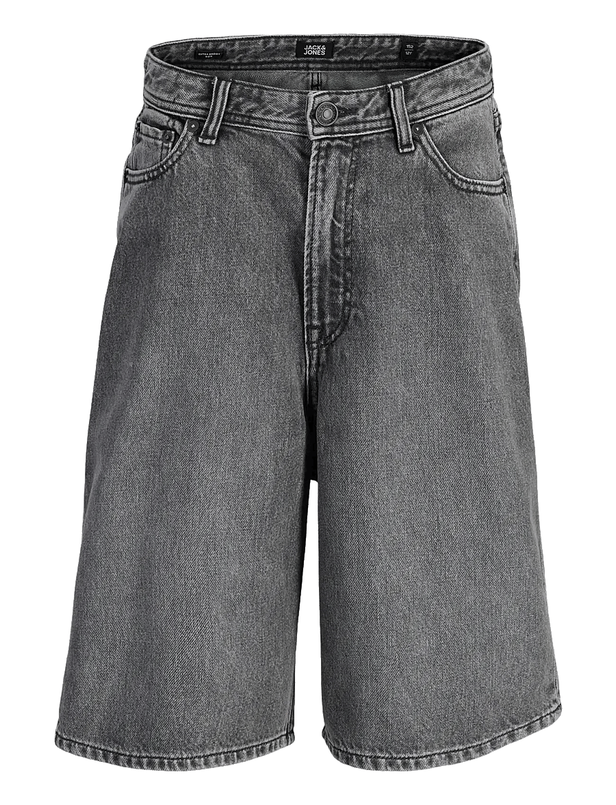 Jack & Jones - JJIRON JJORIGINAL SHORTS AKM 011 SN JNR - jeansshorts - black denim - 1