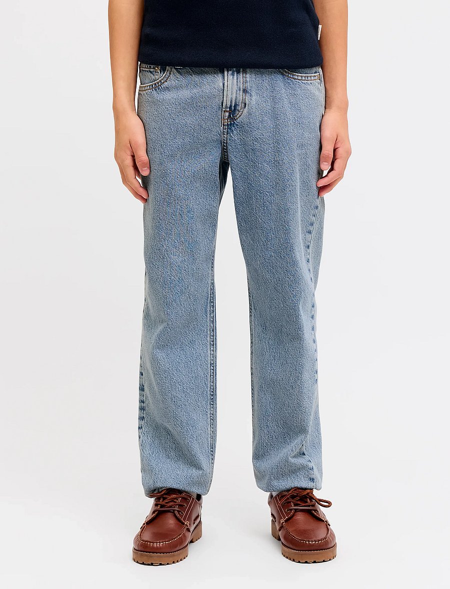 Jack & Jones - JJICLARK JJORIGINAL SQ 348 NOOS JNR - regular jeans - blue denim - 0