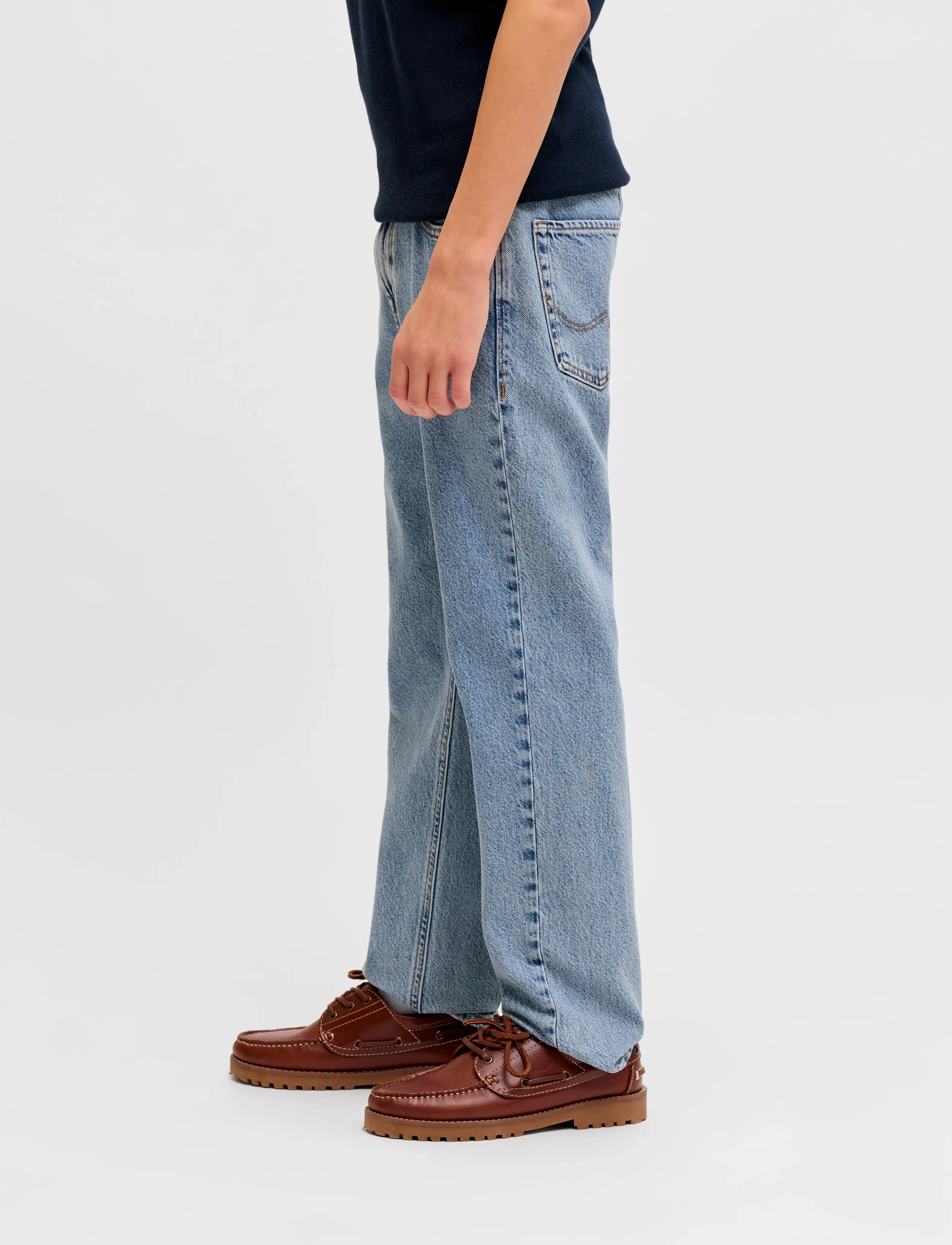 Jack & Jones - JJICLARK JJORIGINAL SQ 348 NOOS JNR - regular jeans - blue denim - 5