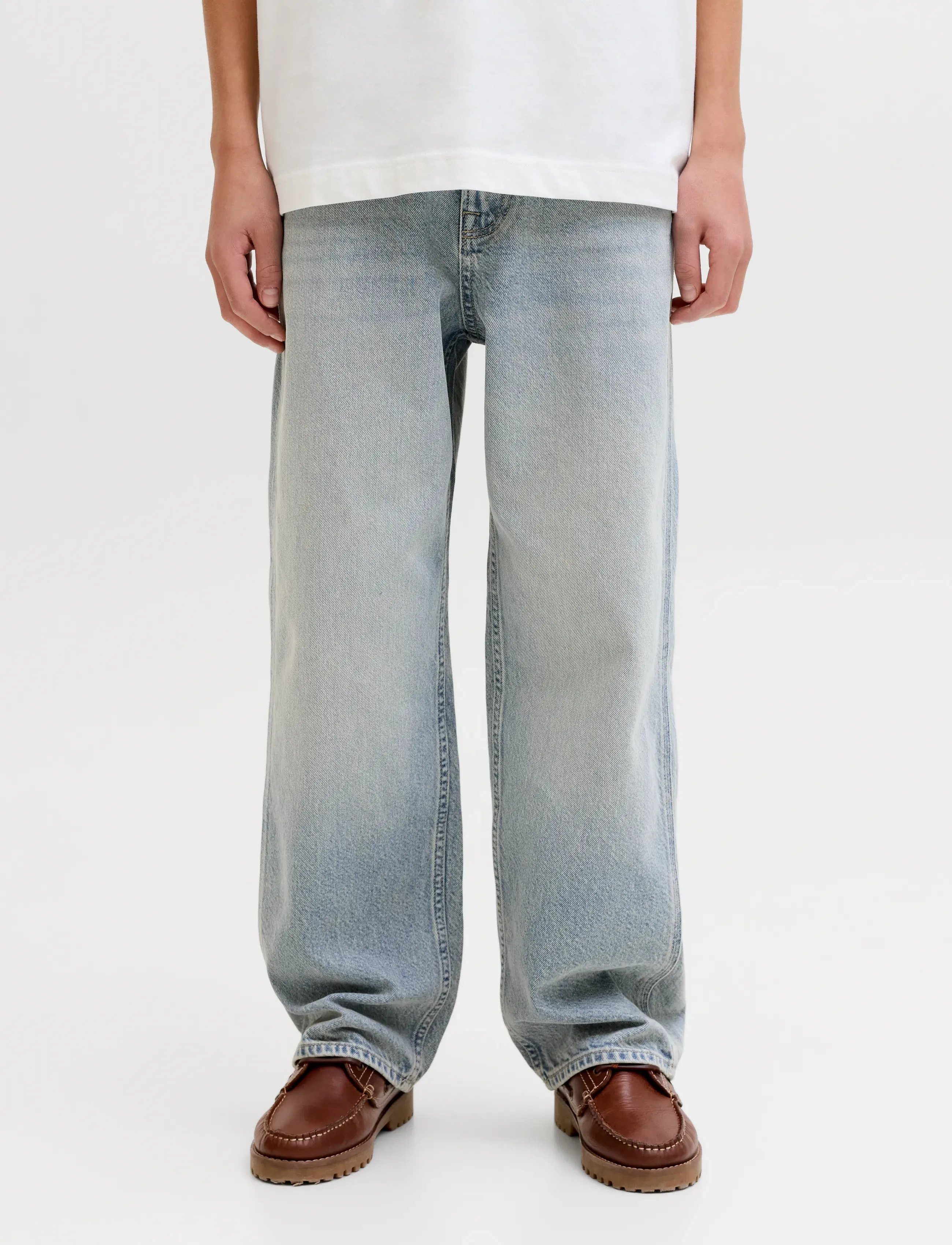 Jack & Jones JJIALEX JJNORREBRO SQ 150 SN JNR - Loose jeans - BLUE DENIM / blue