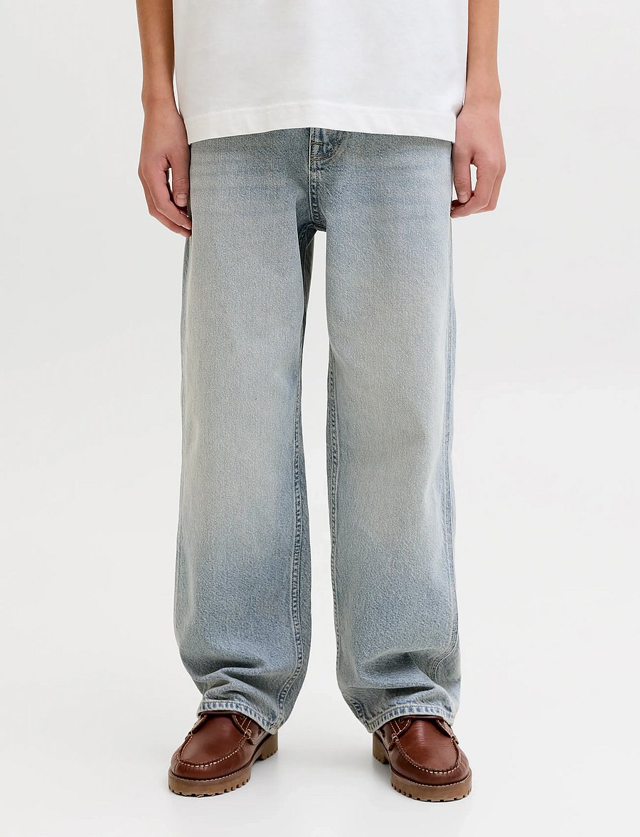 Jack & Jones - JJIALEX JJNORREBRO SQ 150 SN JNR - loose jeans - blue denim - 0