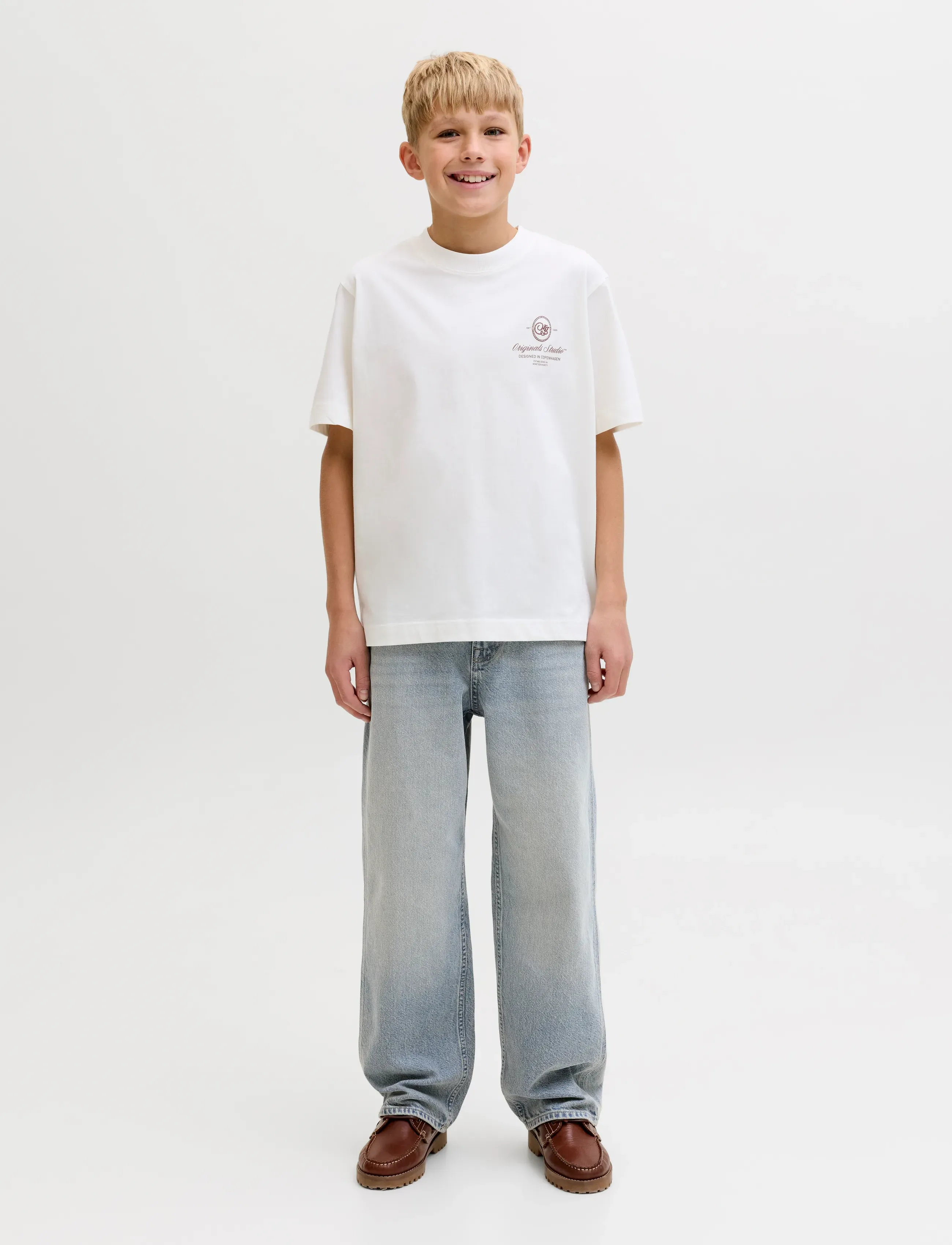 Jack & Jones - JJIALEX JJNORREBRO SQ 150 SN JNR - loose jeans - blue denim - 4